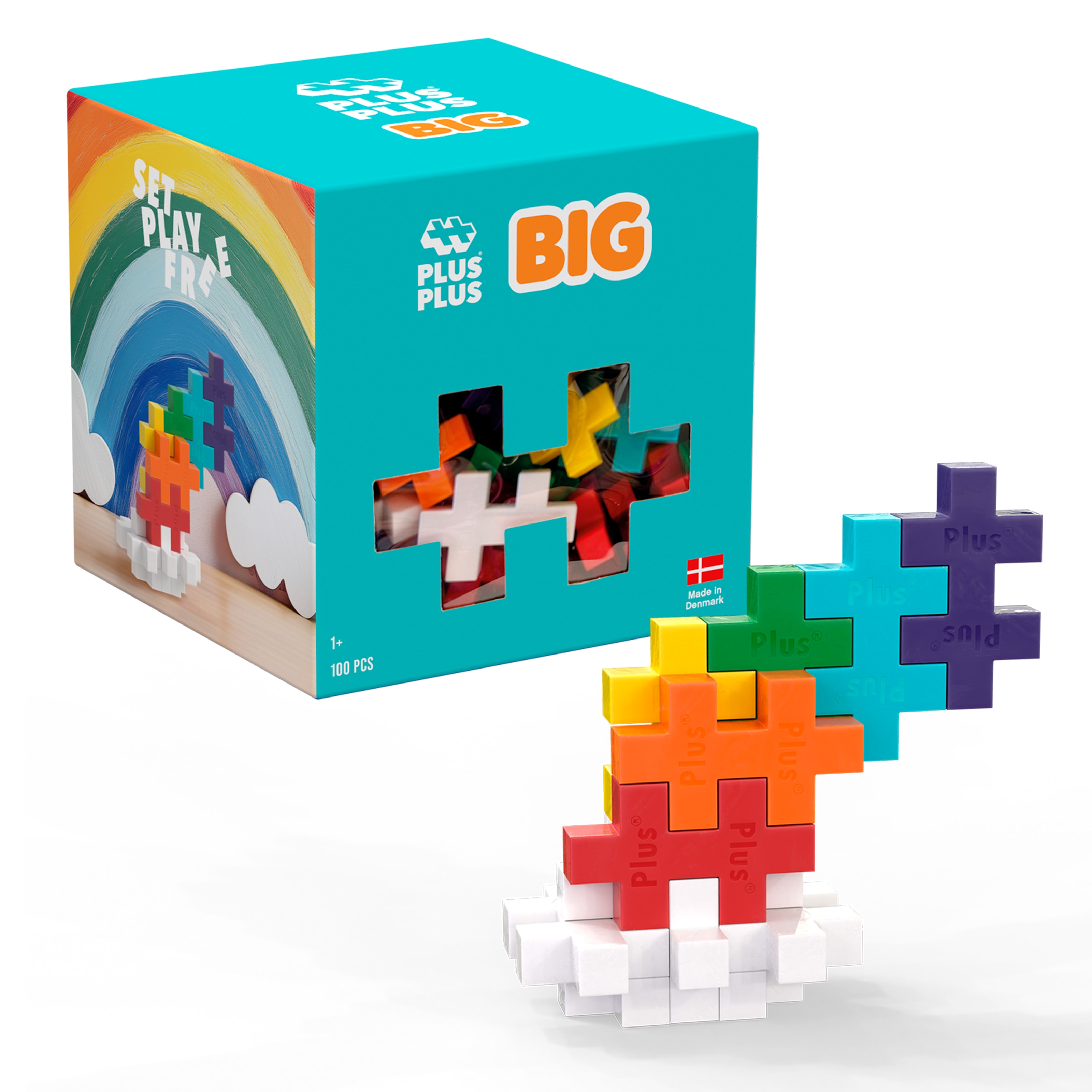 BIG Color Mix 100 Stk. Rainbow