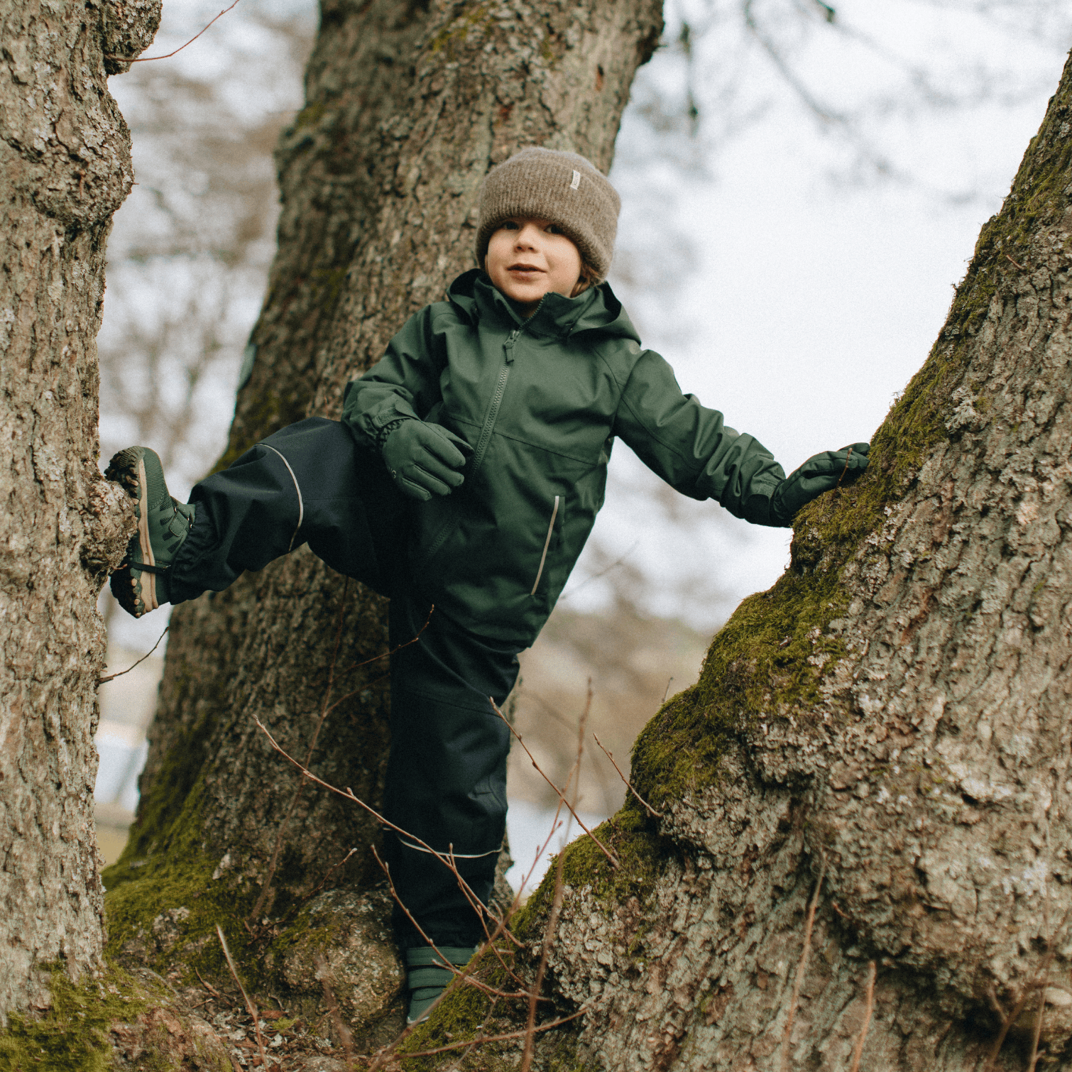 Oppdal Skaljakke Forest Green
