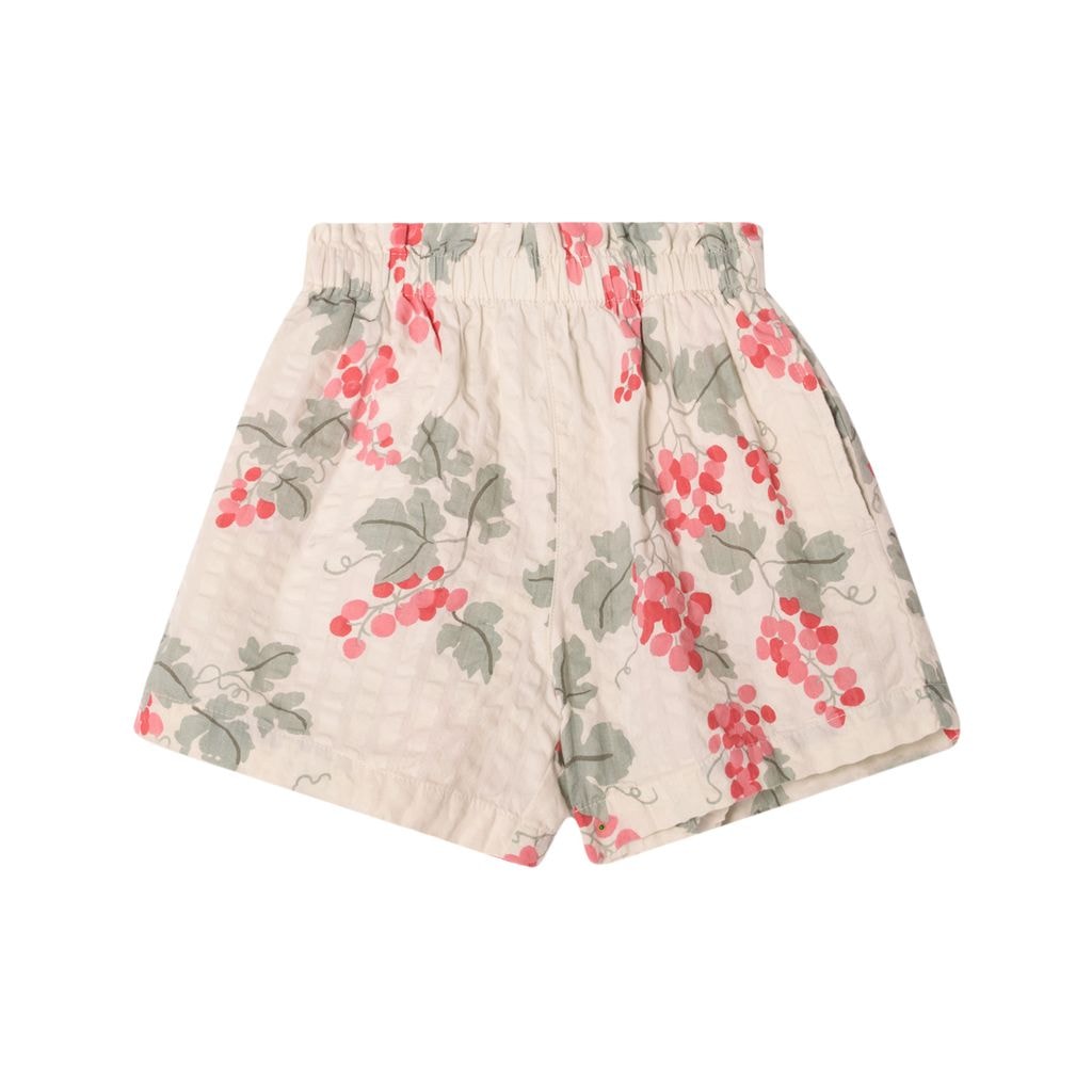 Seersucker Paperbag Shorts Grapes Pink