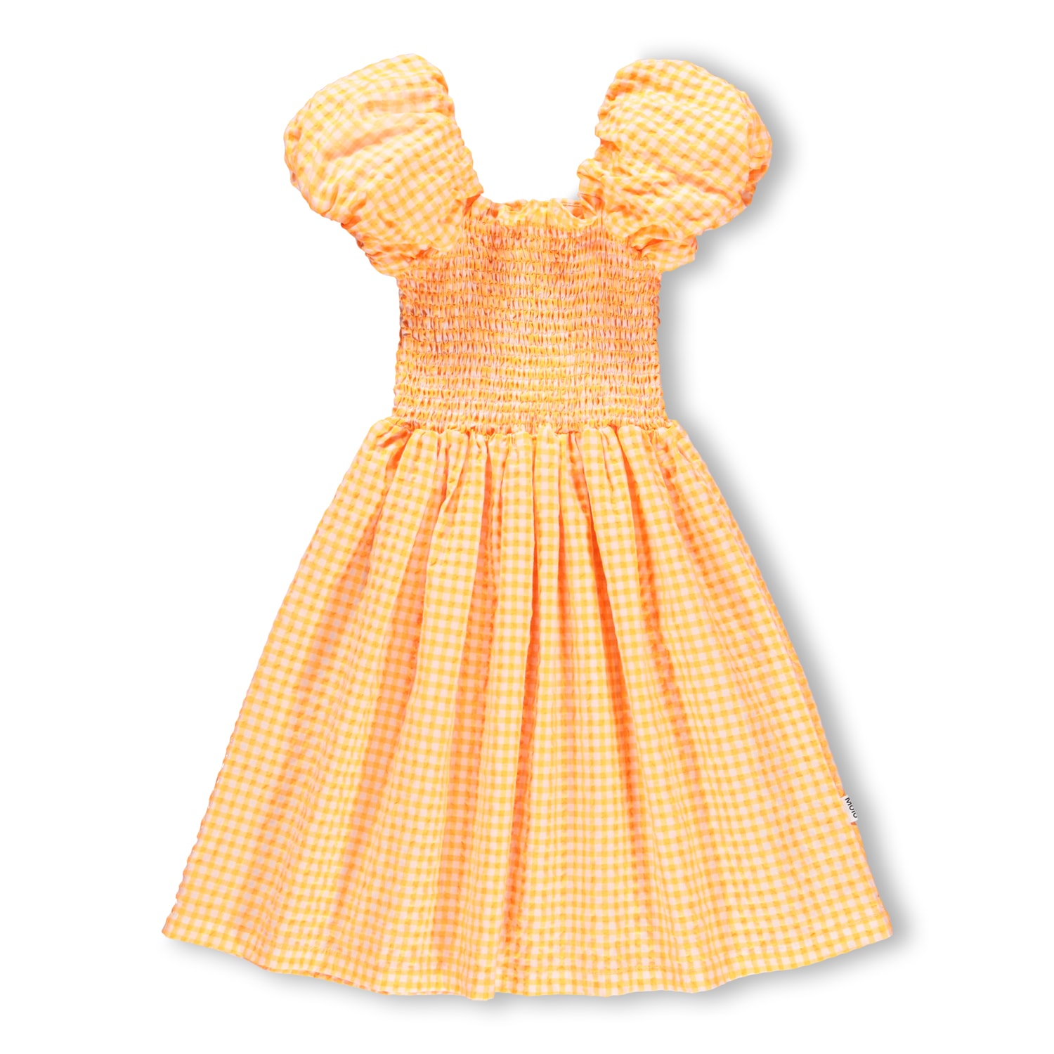 Cherisla Dress Orange Check 