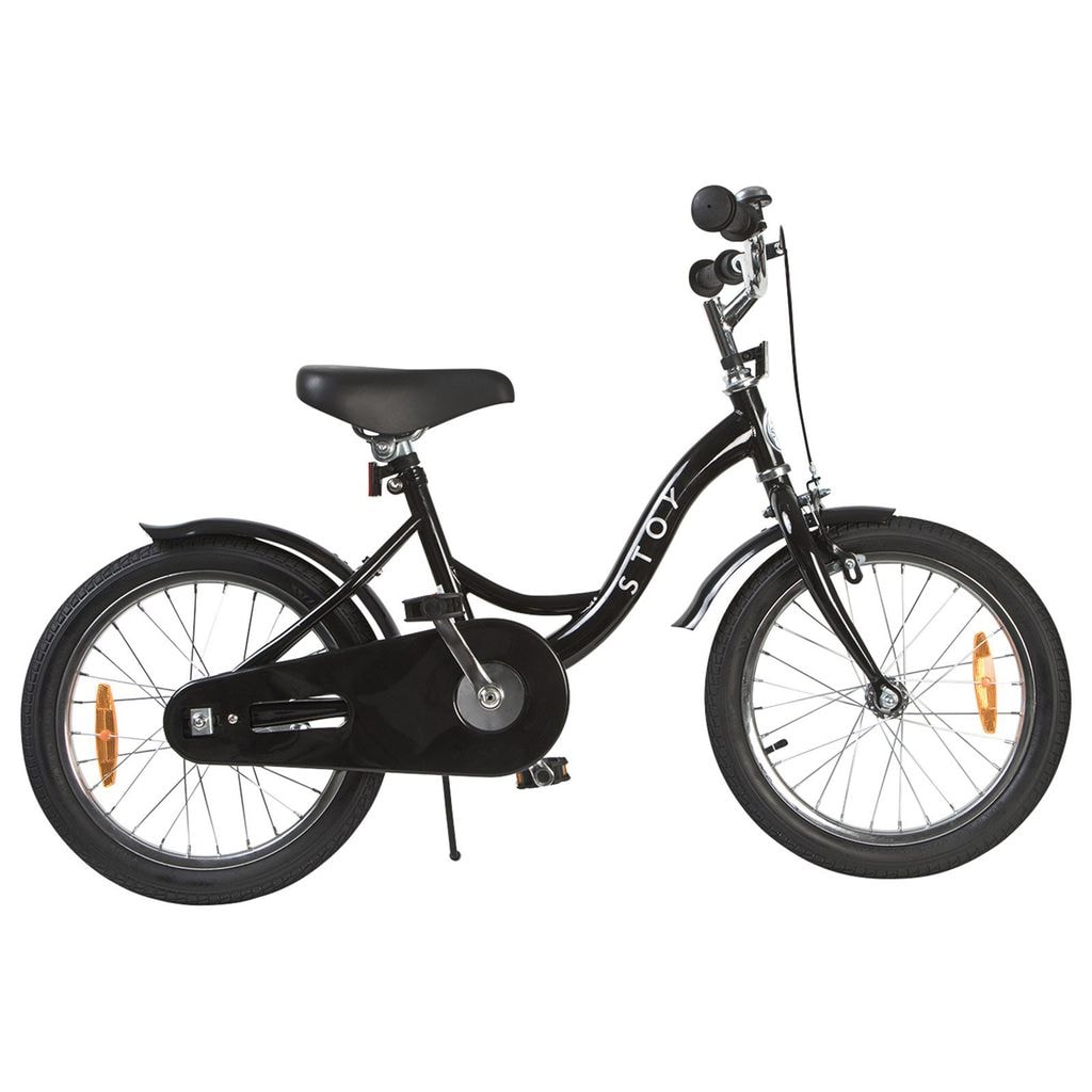 16" Classic Sykkel Svart