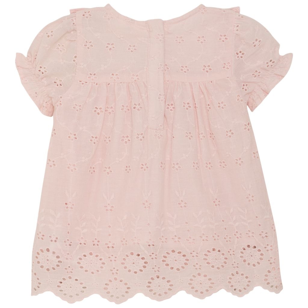 Kortärmad Blus Veiled Rose