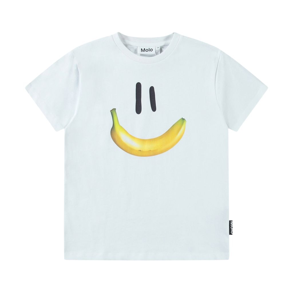 Riley Short Sleeve T-Shirt Banana Smile