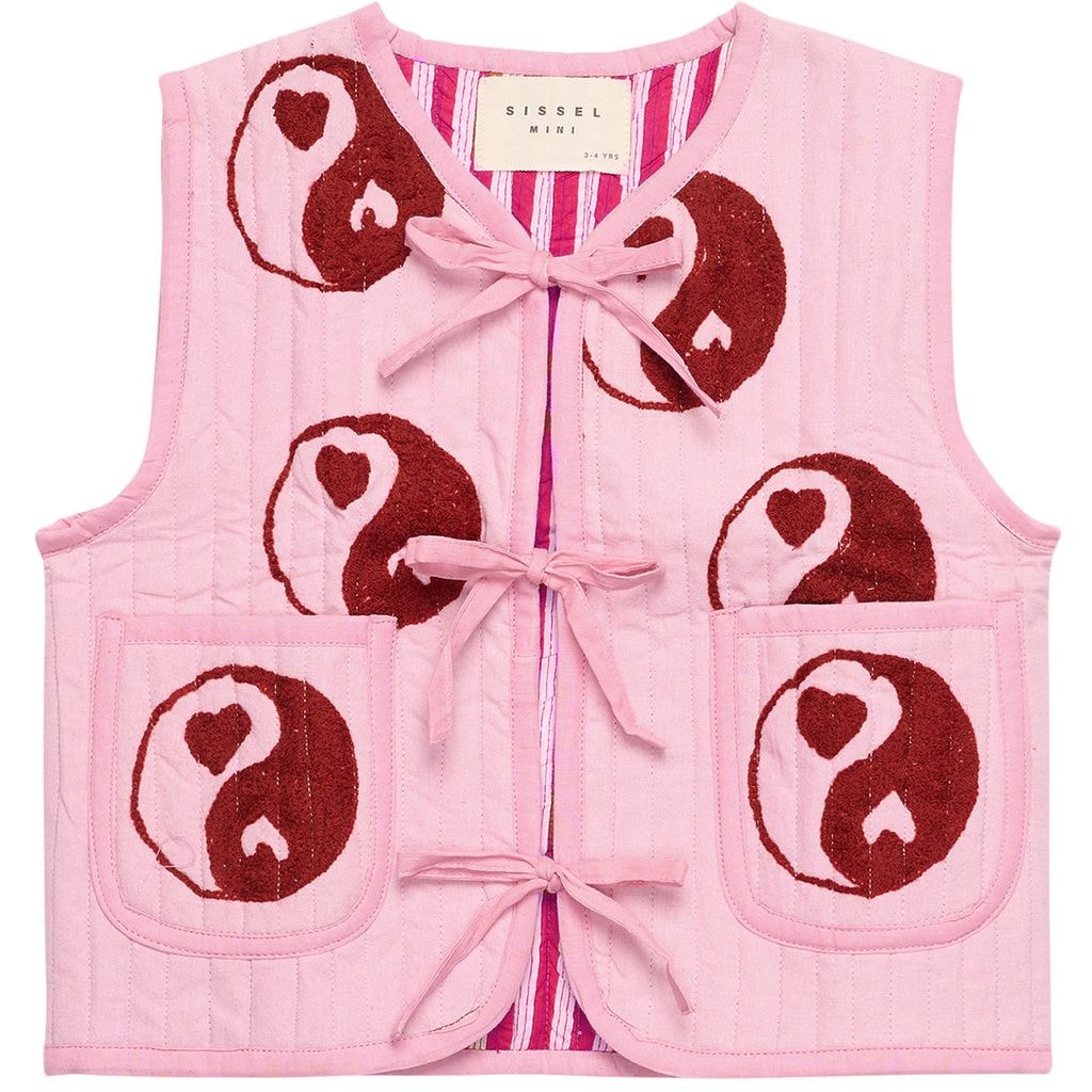 Honey MINI Vest Yin & Yang Pink