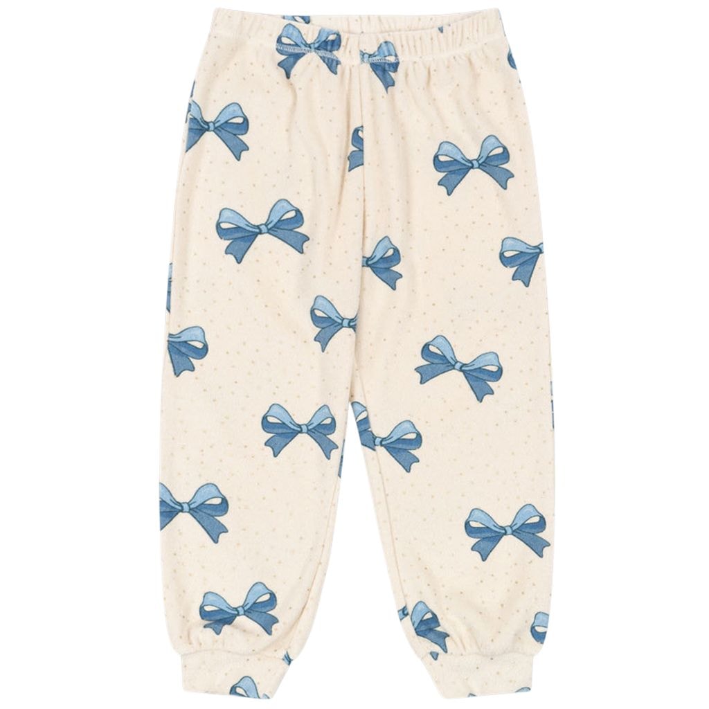 GOTS Itty Sweatpants Bowie Blue Gold
