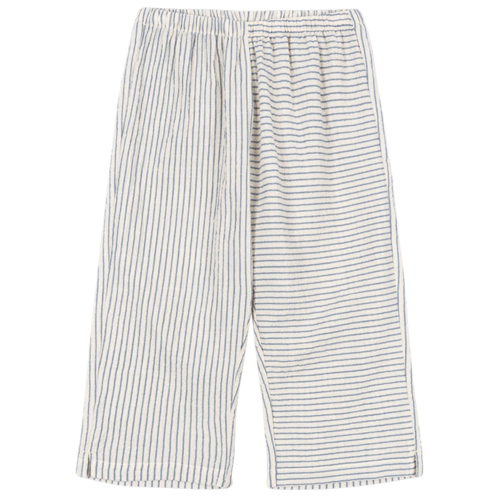 GOTS RHW X KS Duo Pants Stripe Blue