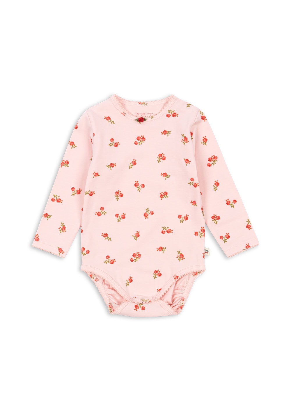 Basic Ls Body Gots Rosa Pink