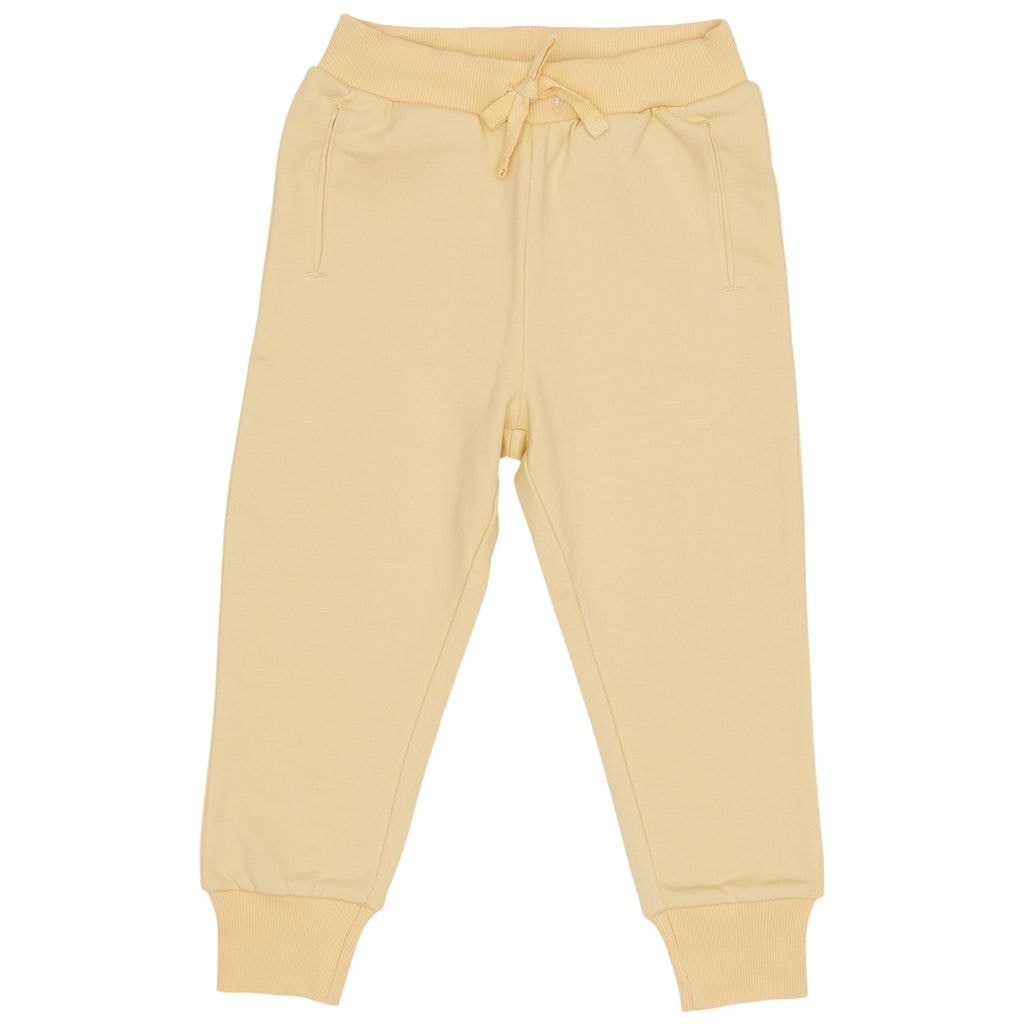 Kids Sweatpants Pale Yellow