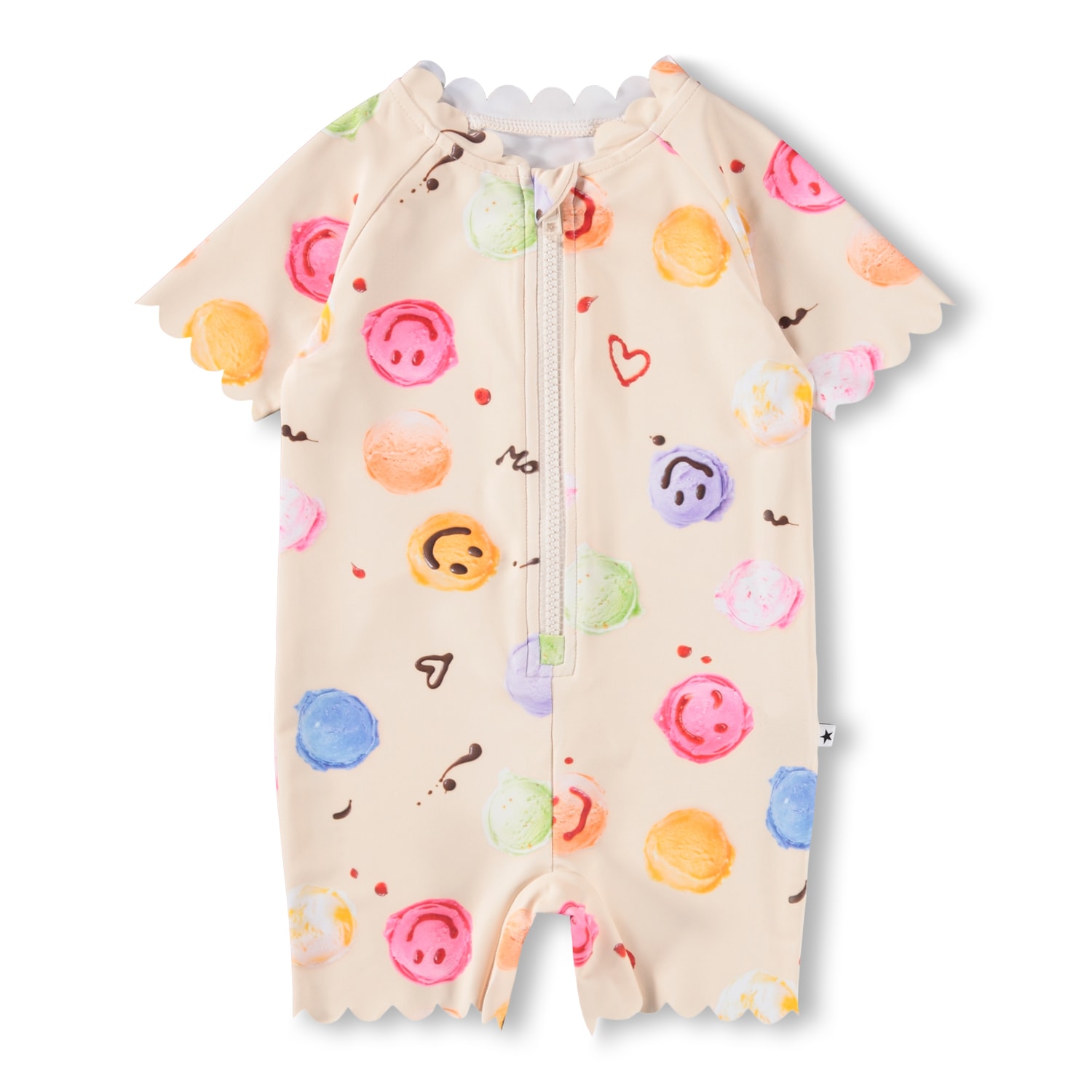 Nolu Rushguard I Ett Stykke Smile Scoops 