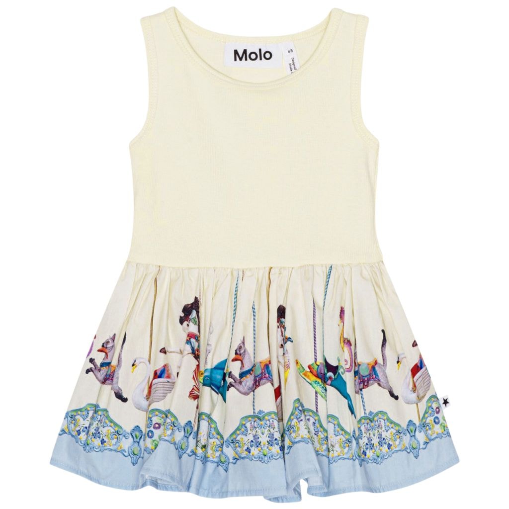 GOTS Cordelia Dress Sea Carousel