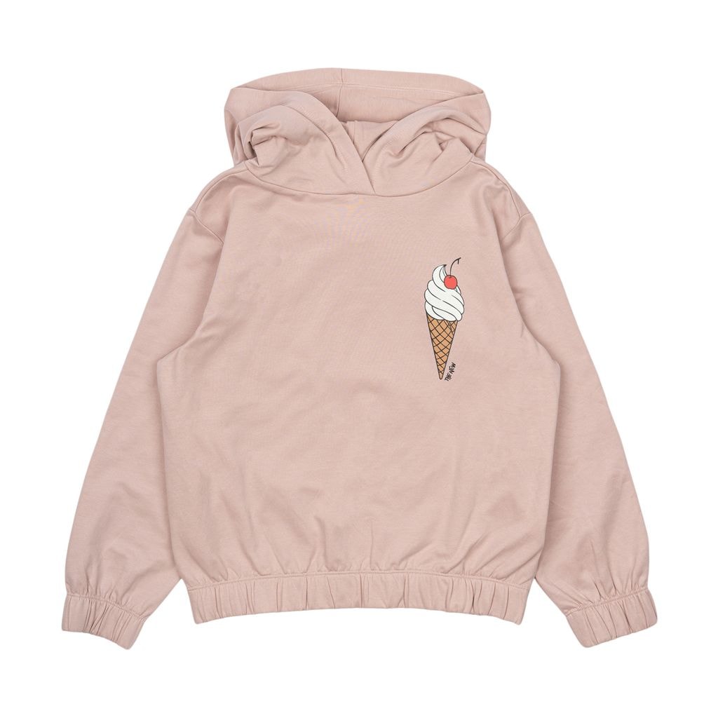 GOTS Novella Hoodie Adobe Rose