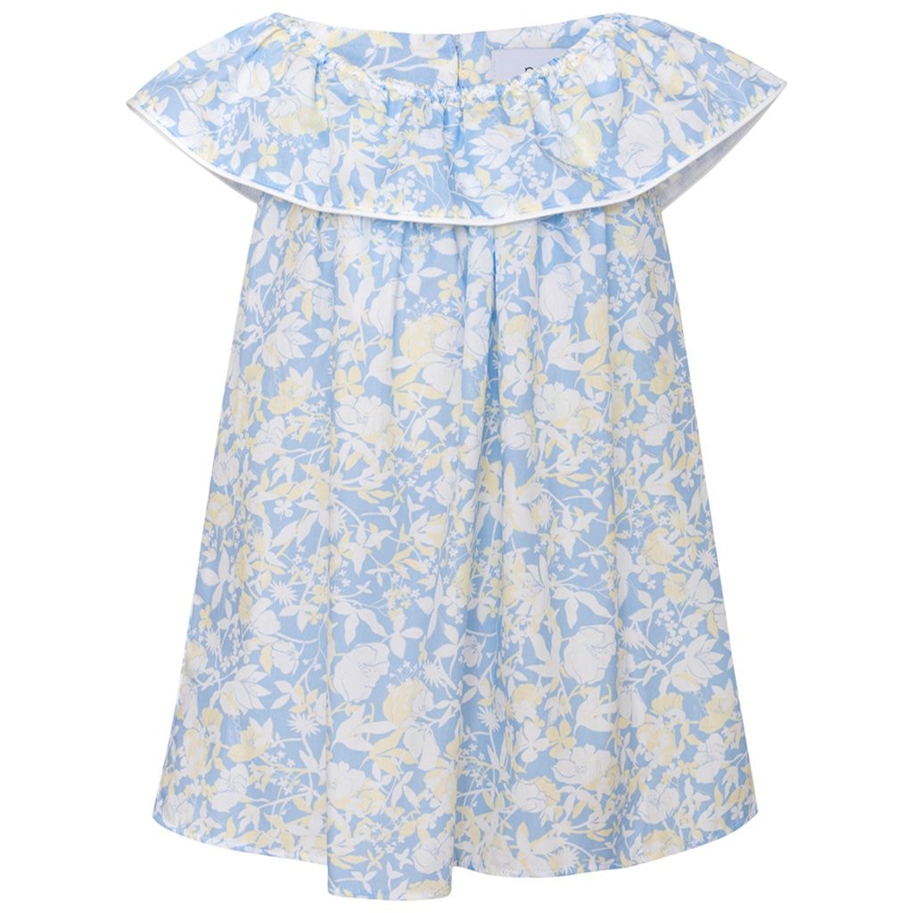 Floral Dress Anemone Blue