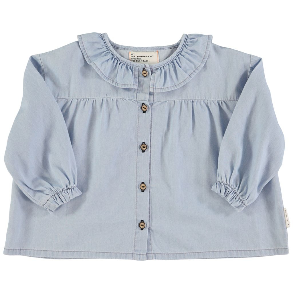 Blouse Light Blue Chambray