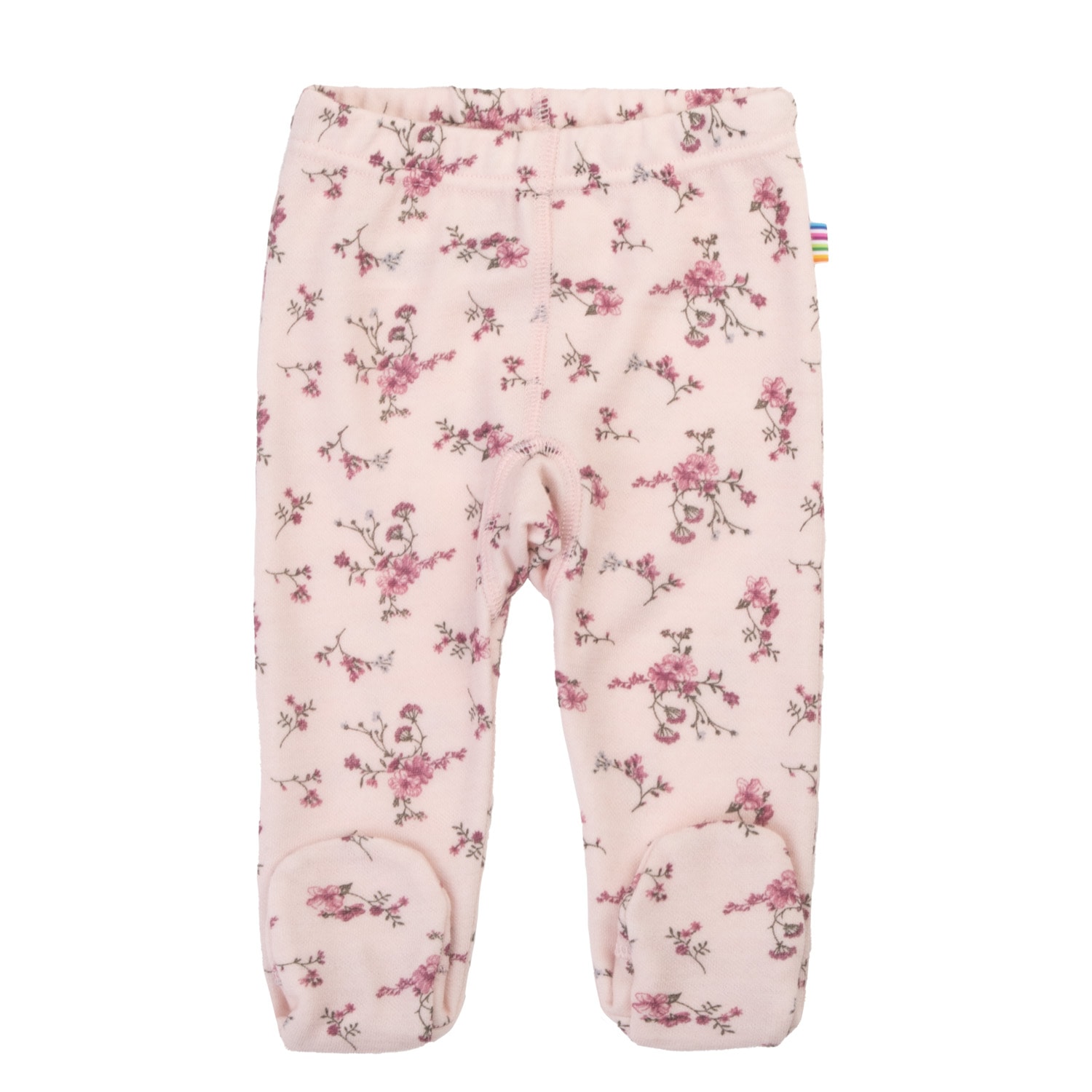 Leggings I Ull Med Fotdel Light Pink
