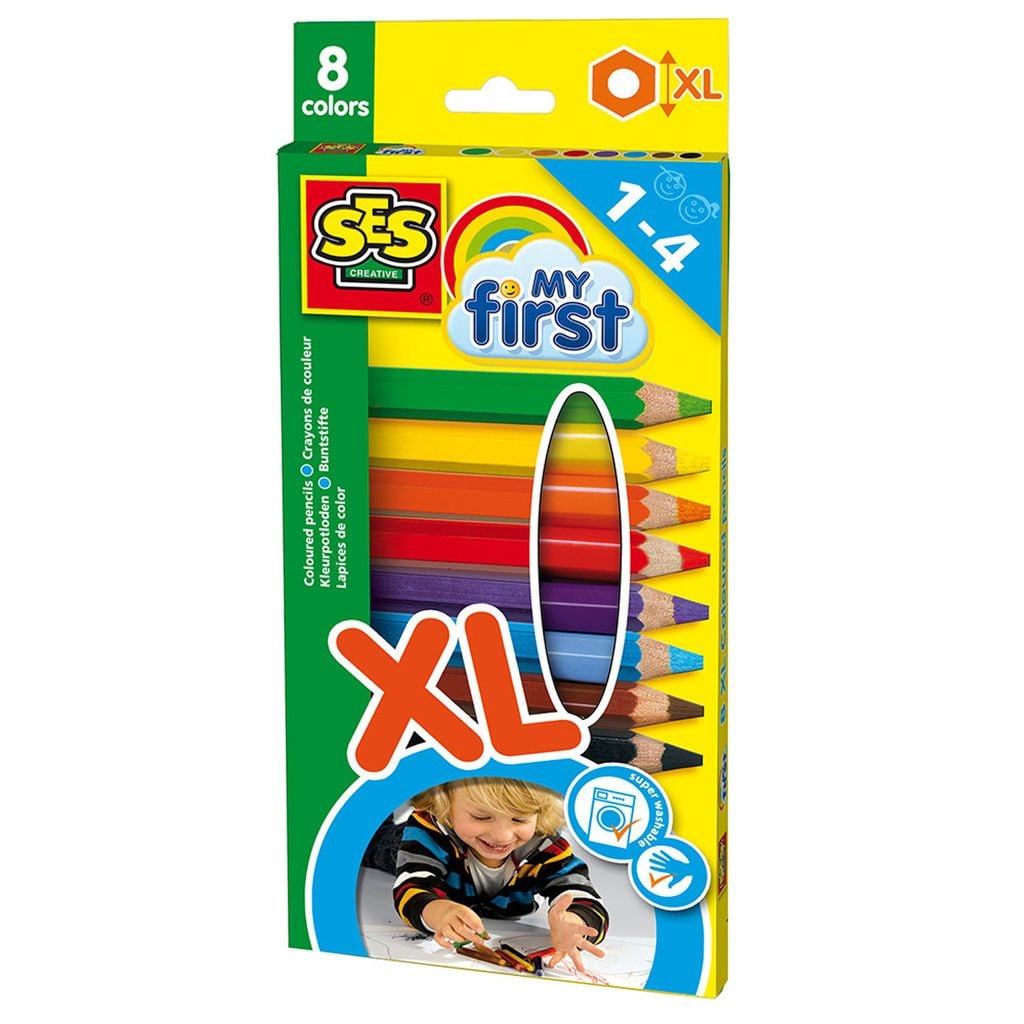 Mina Första Färgpennor XL