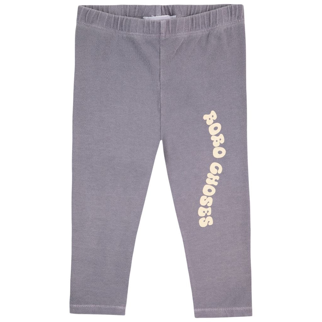 Wavy Bobo Choses Baby Leggings Navy Blue