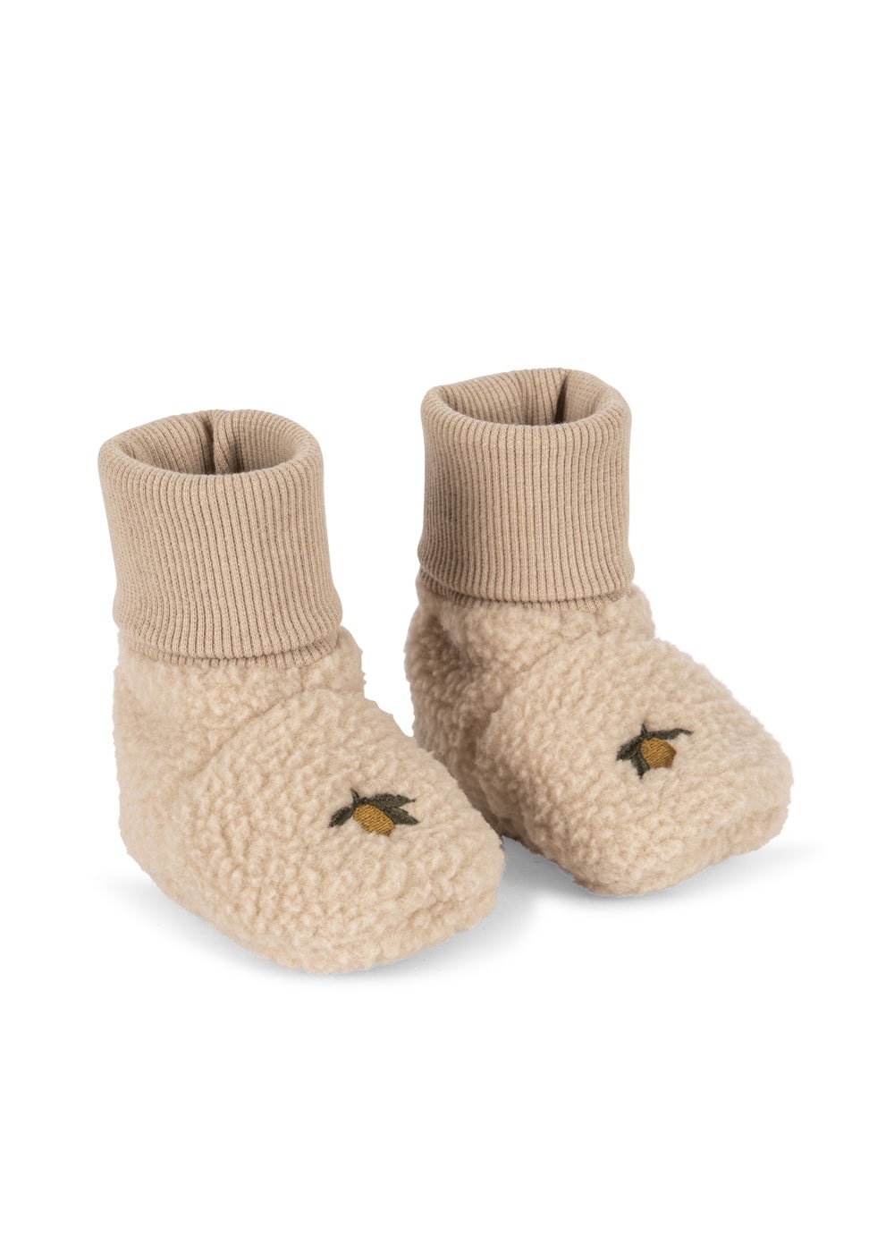 Safa Fleece Booties Oxford Tan