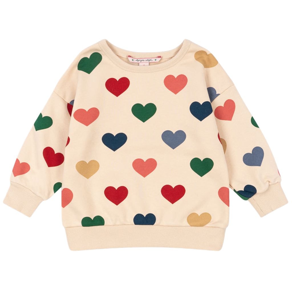 Lou Sweatshirt Bon Coeur Coloré