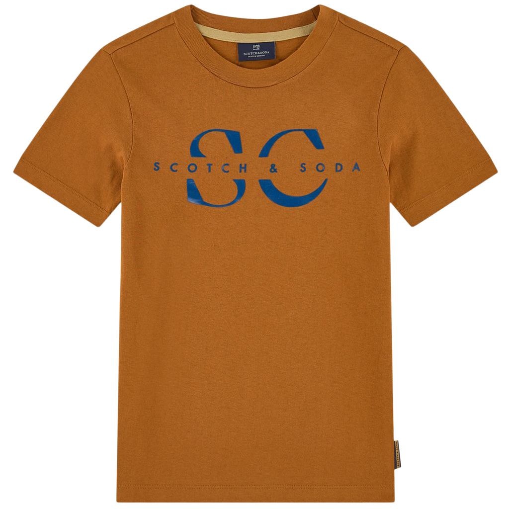 Logo Print T-Shirt Tobacco