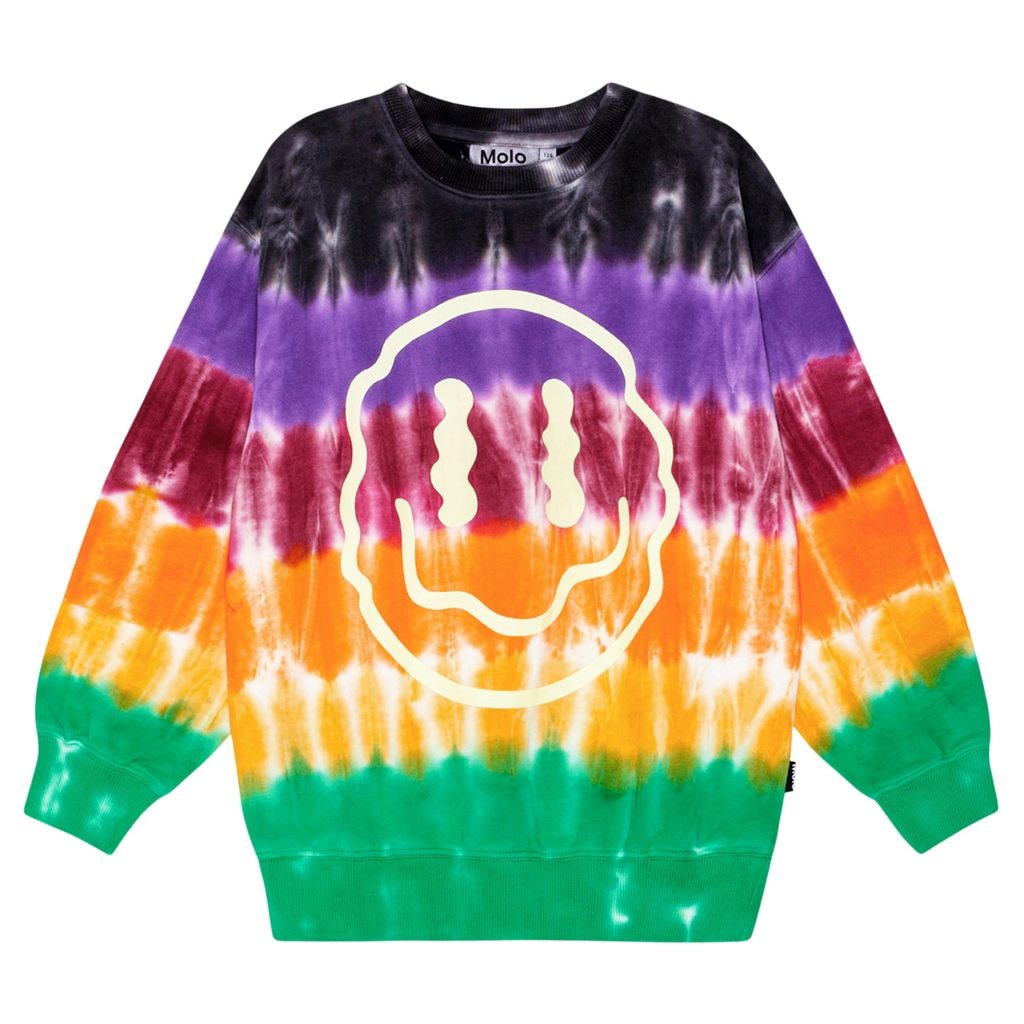 GOTS Memphis Tröja Stripy Dye