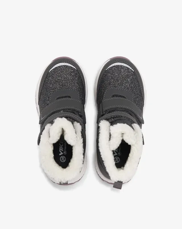 Equip Glitter Warm WP 2V Charcoal/Dusty Pink