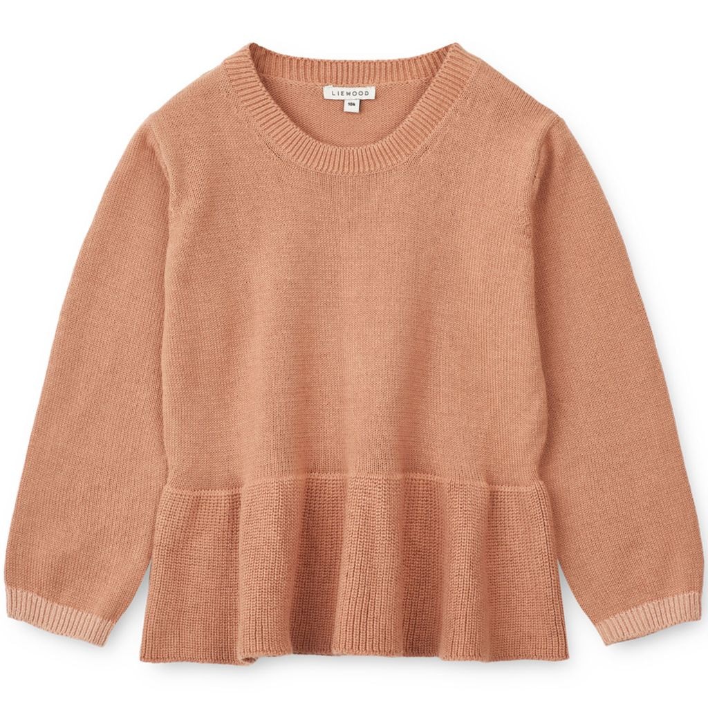 Esme Knit Sweater Tuscany Rose