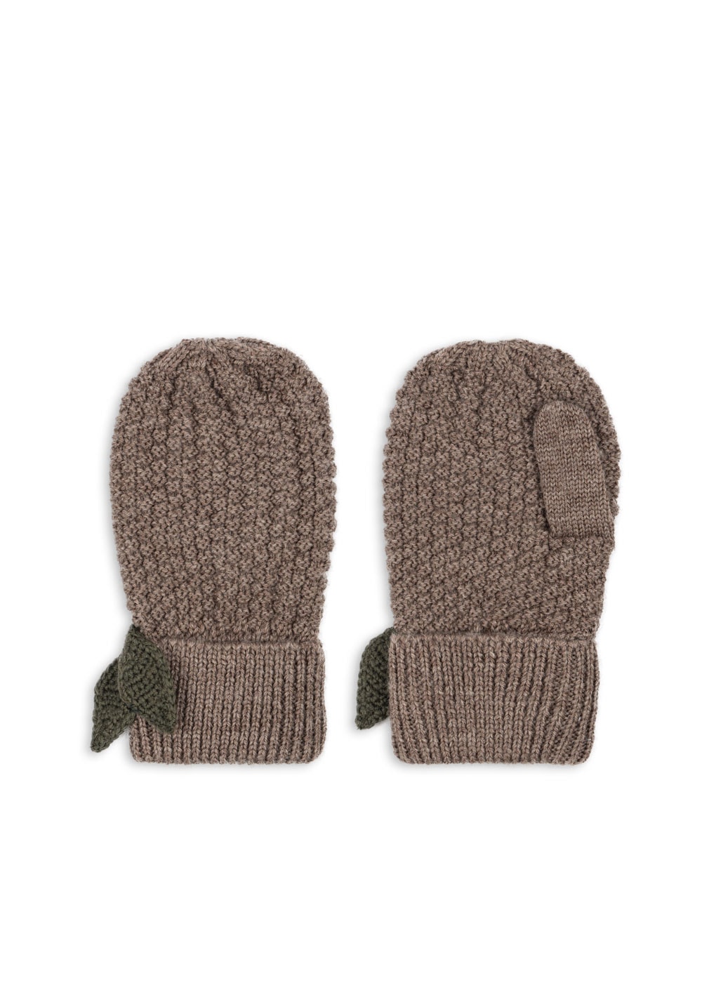 Fruity Mittens Bunny Brown Melange