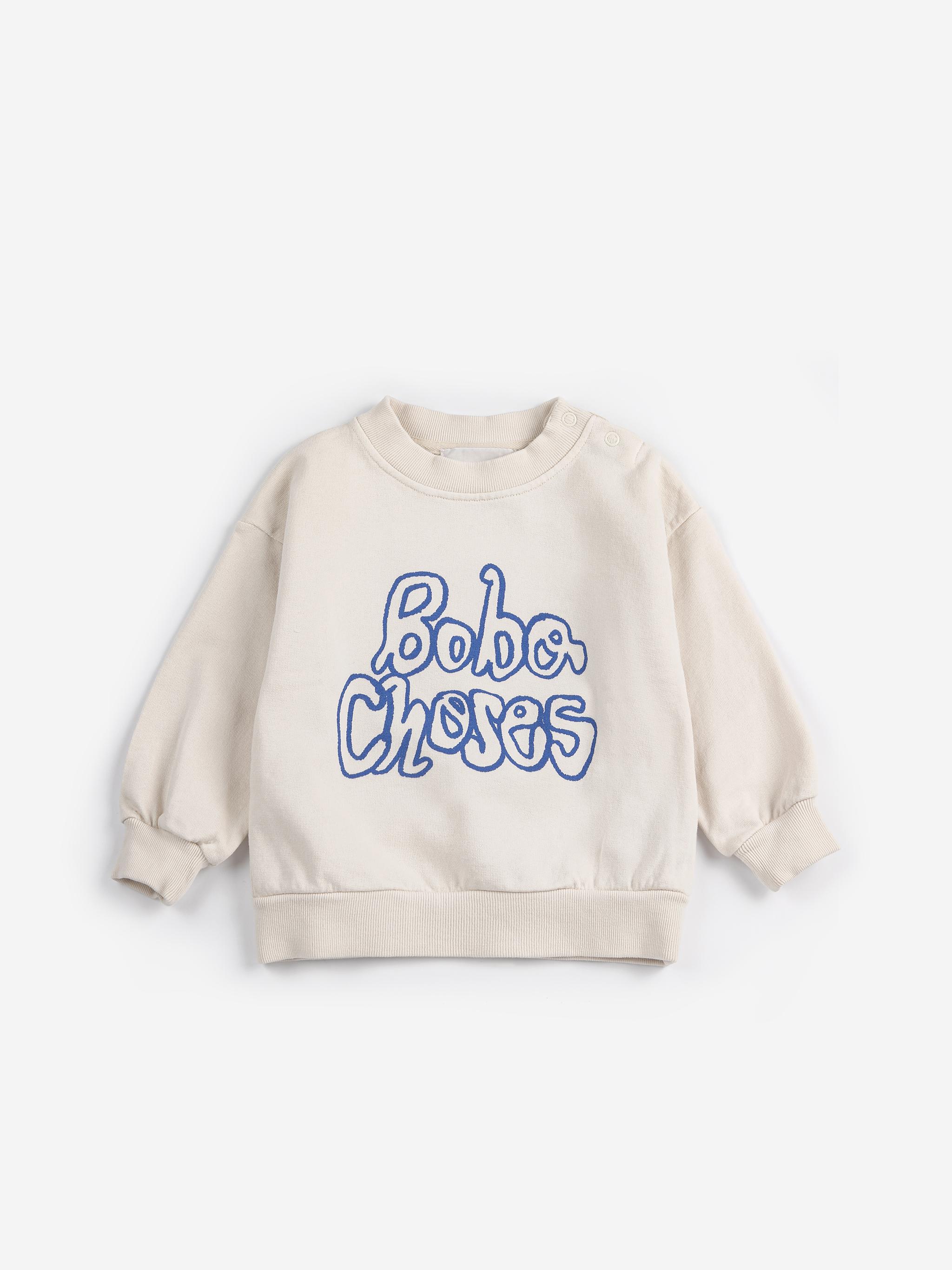 Bobo Choses By Hand スウェットシャツ Offwhite | ベビーショップ