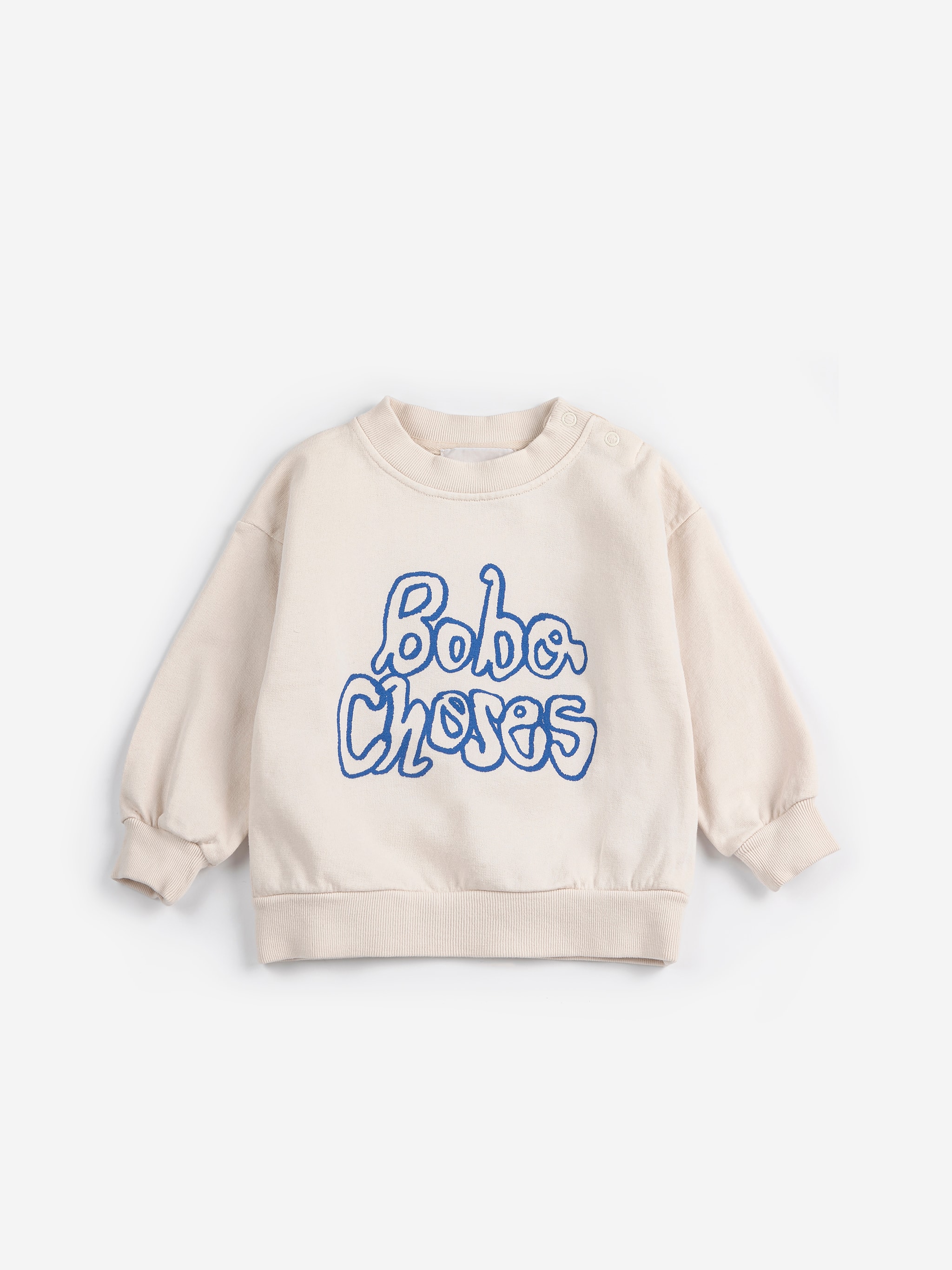 Bobo Choses By Hand Sweatshirt Offwhite 