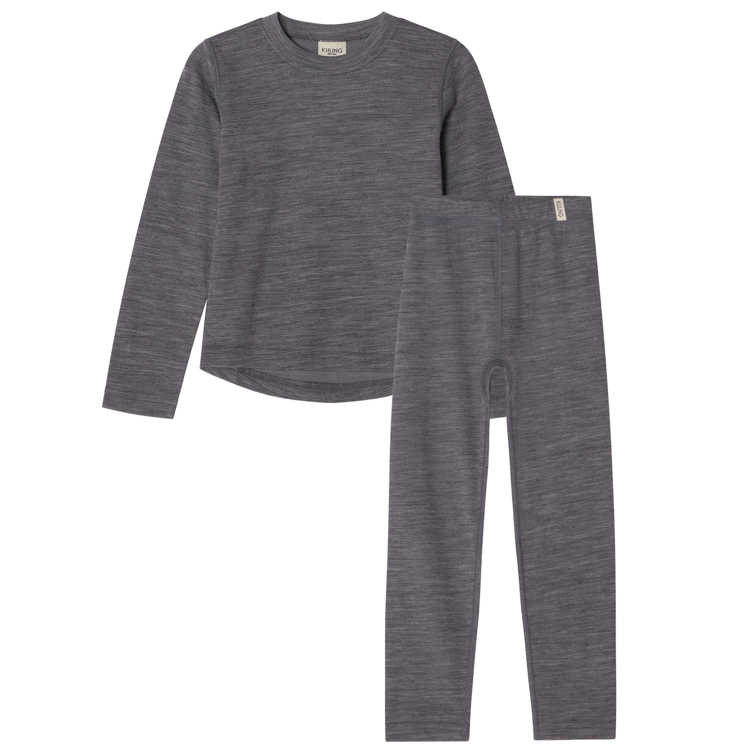 Gisborn Ull/Bambu Underställ Dark Grey Melange