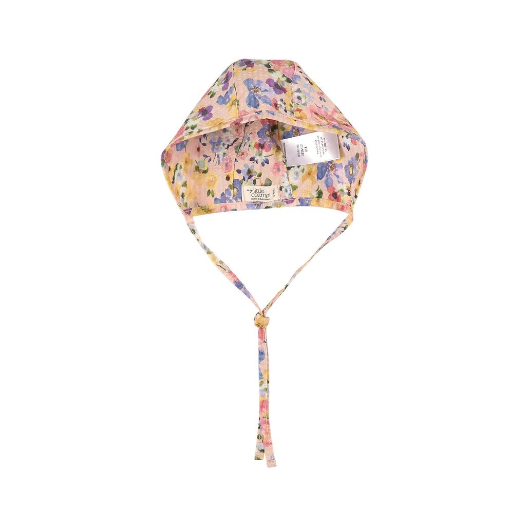 Floral Baby Hat Pink