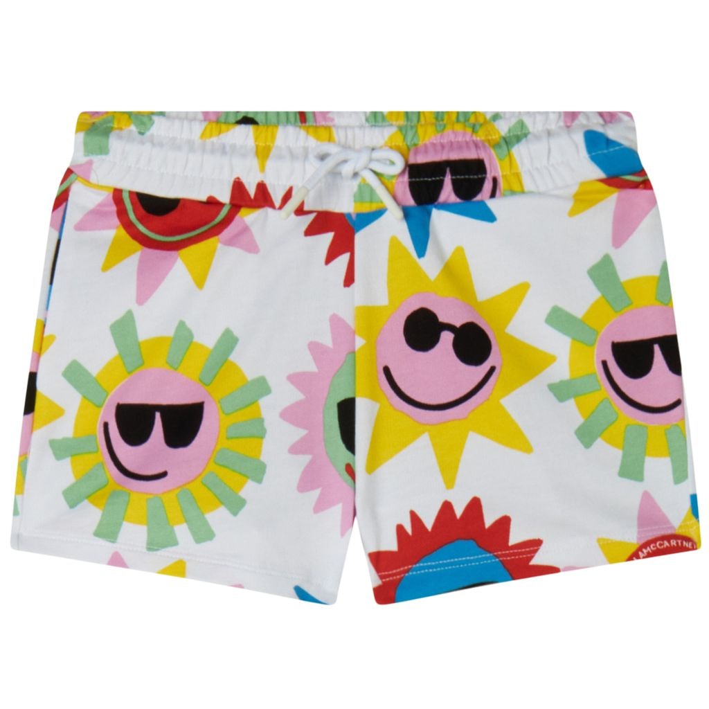 Printed Shorts Cream