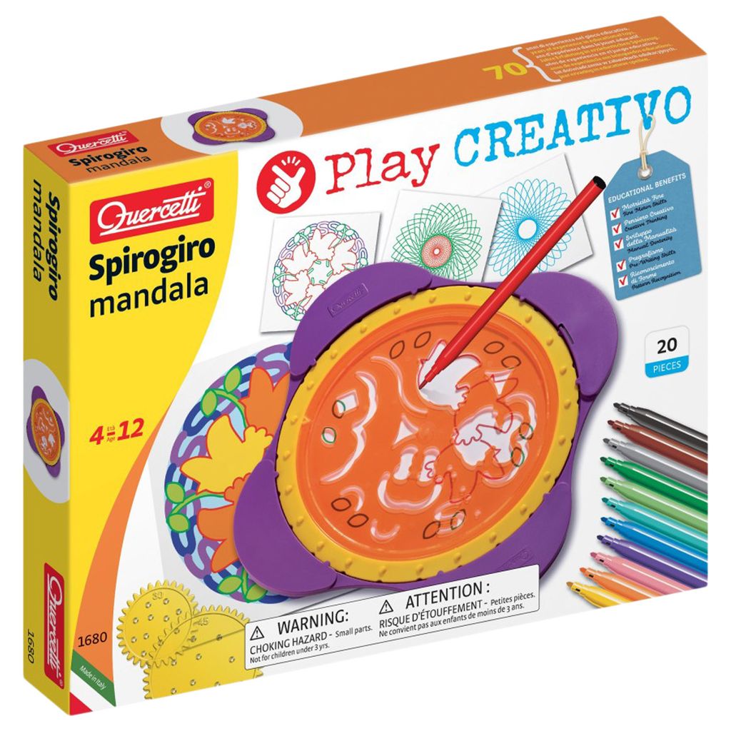Spirogiro Mandala Pyssel-set