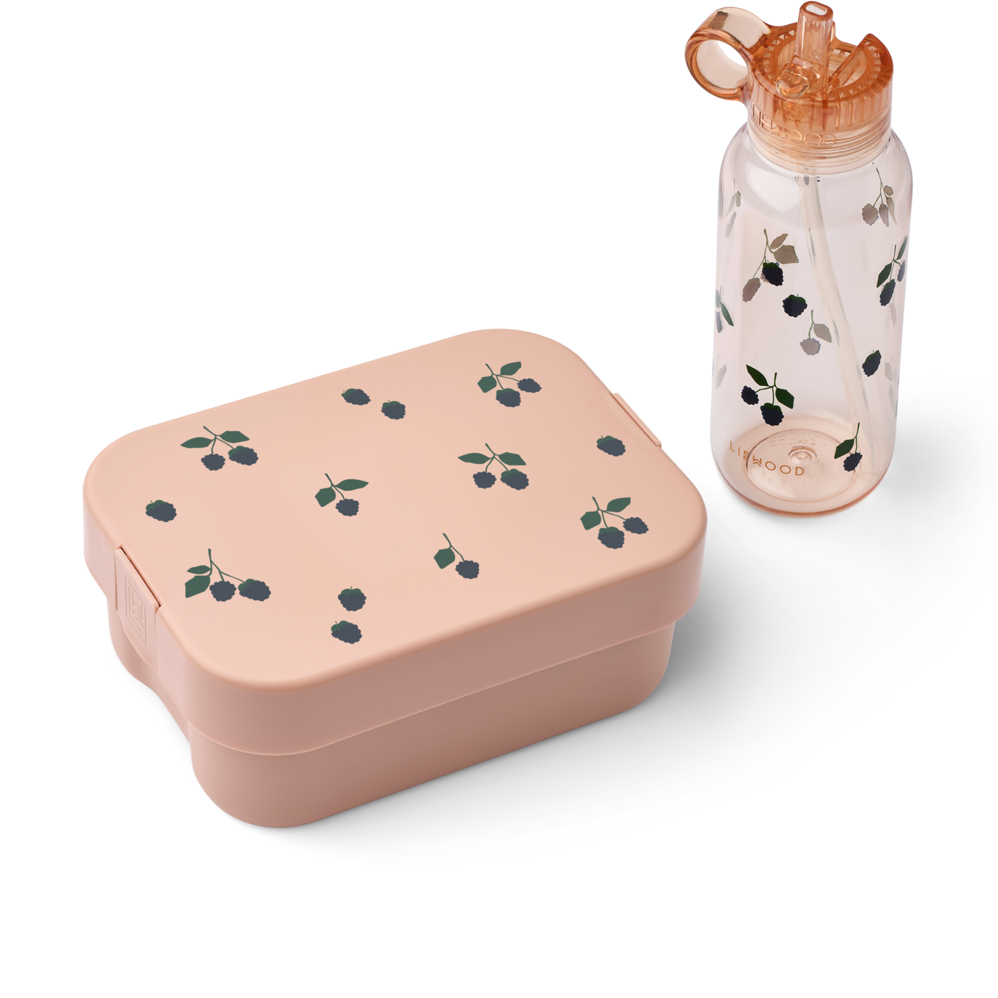 Chelsey Lunchbox Med Mönster Berry Pale Tuscany