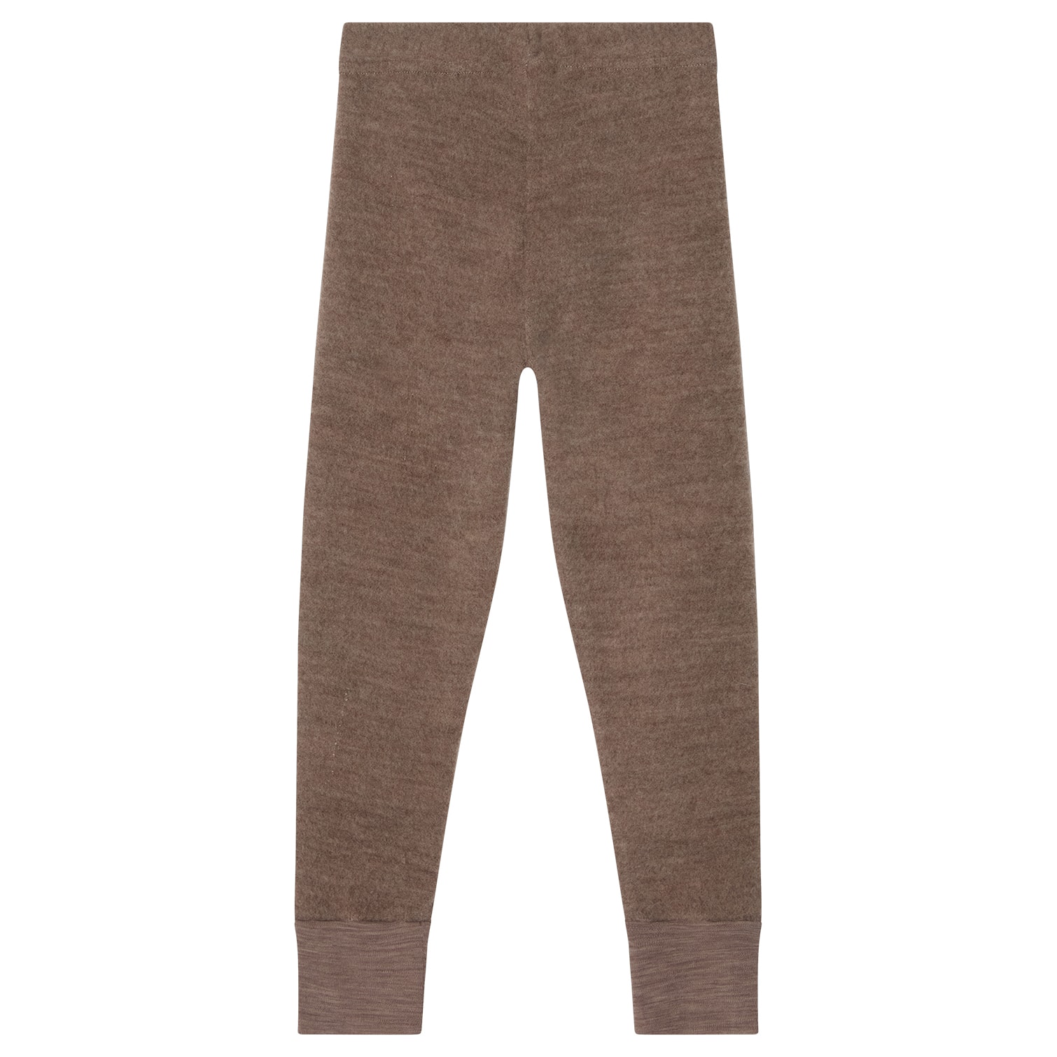 Adelaide Wool Fleece Pants Brown Melange