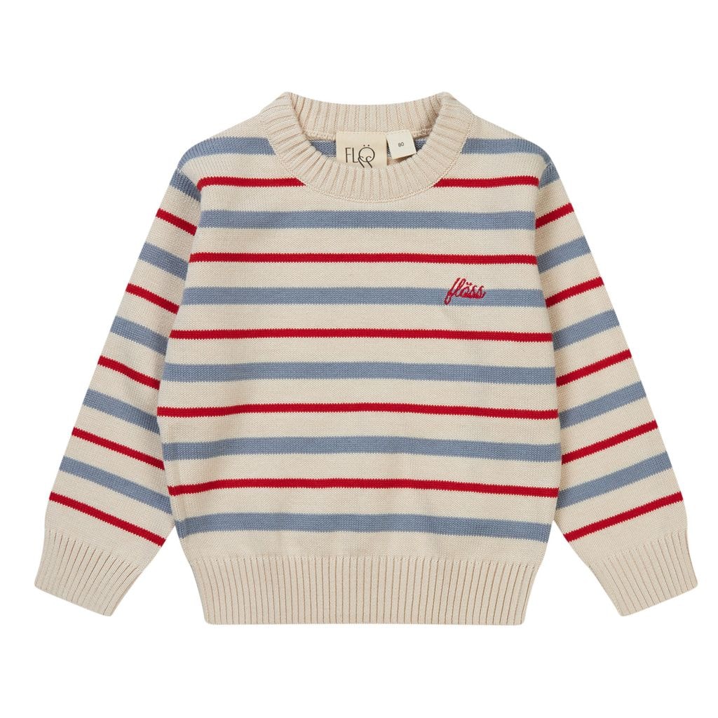Stockholm Knit Sweater Cloud/Multi