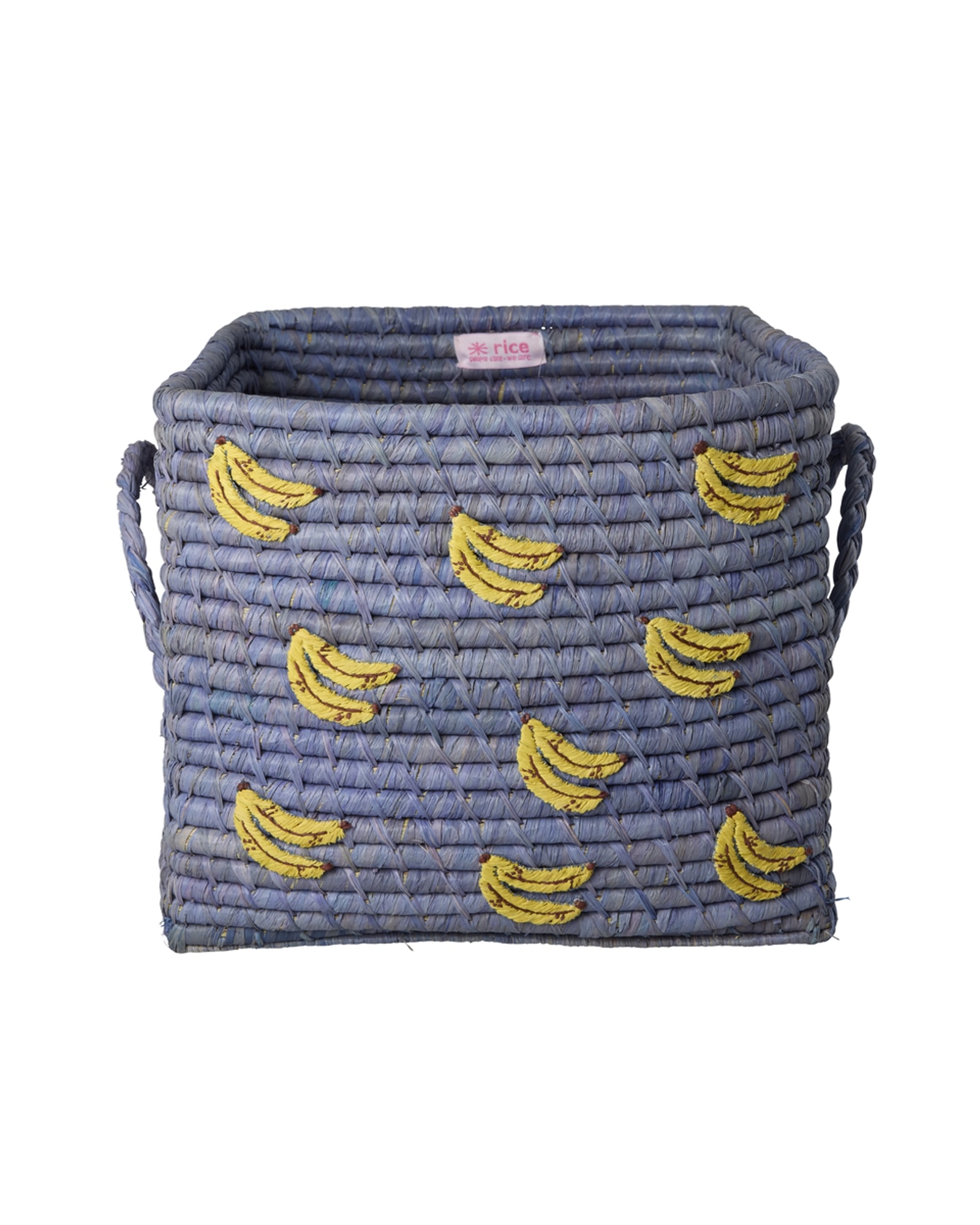 Raffiakorg Med Handtag Blue 