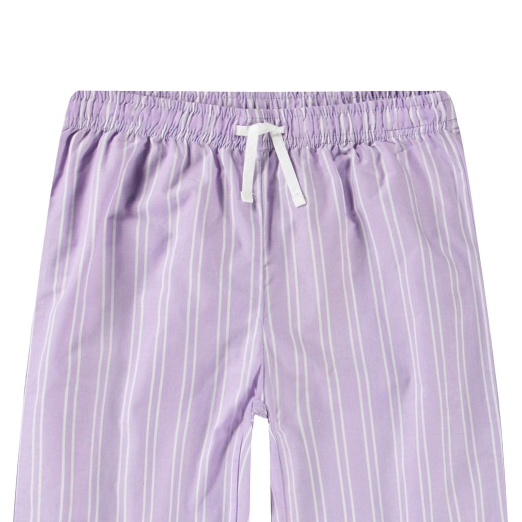 Alfrida Woven Pants Purple Rail Stripe