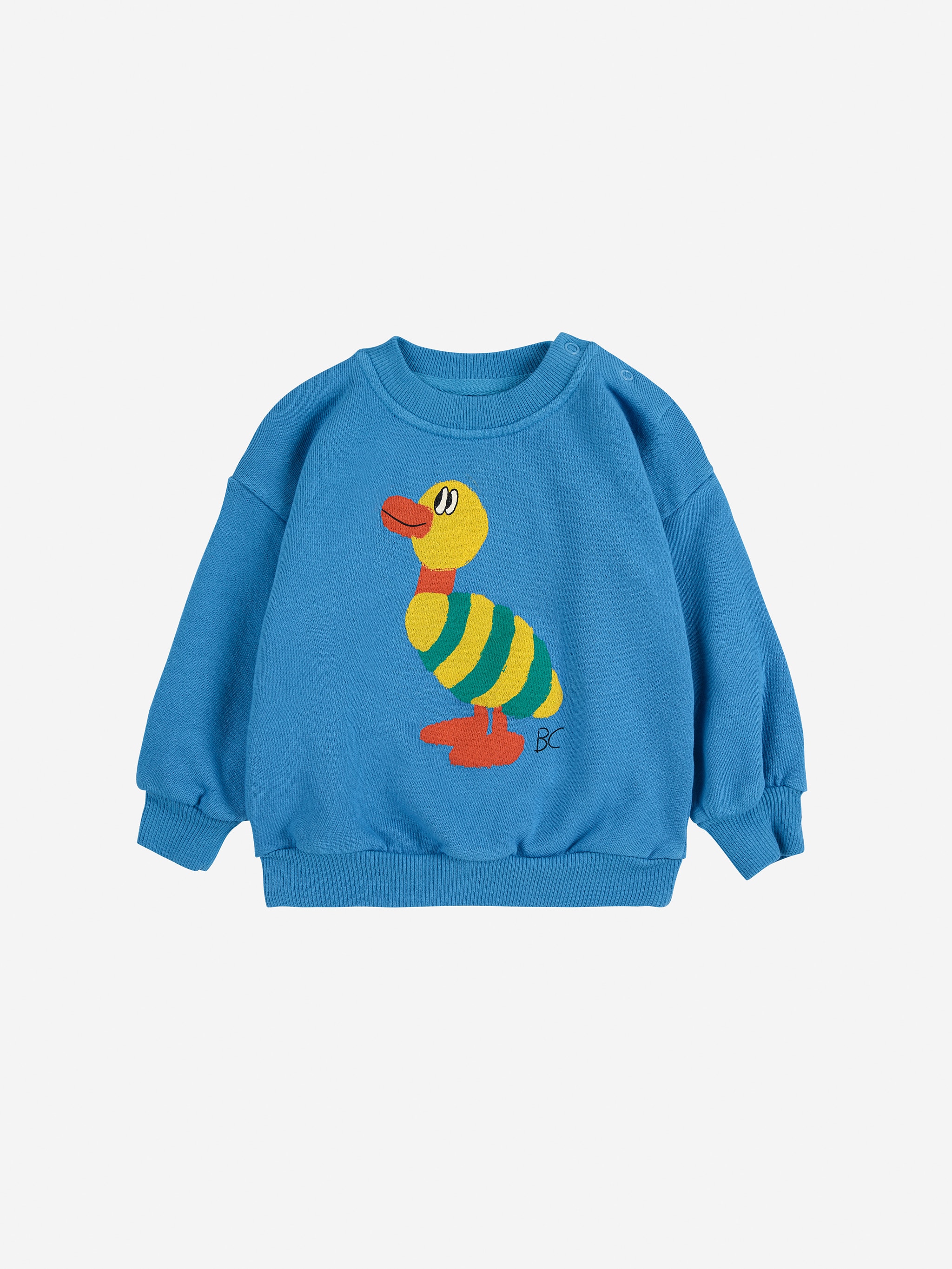 Striped Duck Sweatshirt Blue