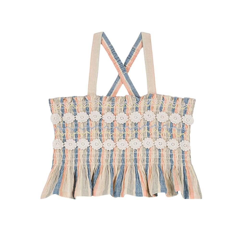 Florentina Camisole Sand Riviera Stripes