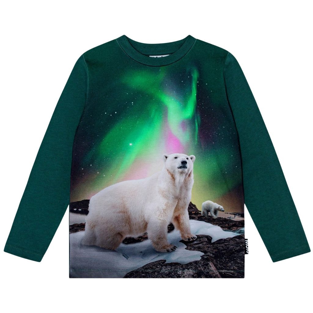 GOTS Reif Pitkähihainen T-paita Polar Bear