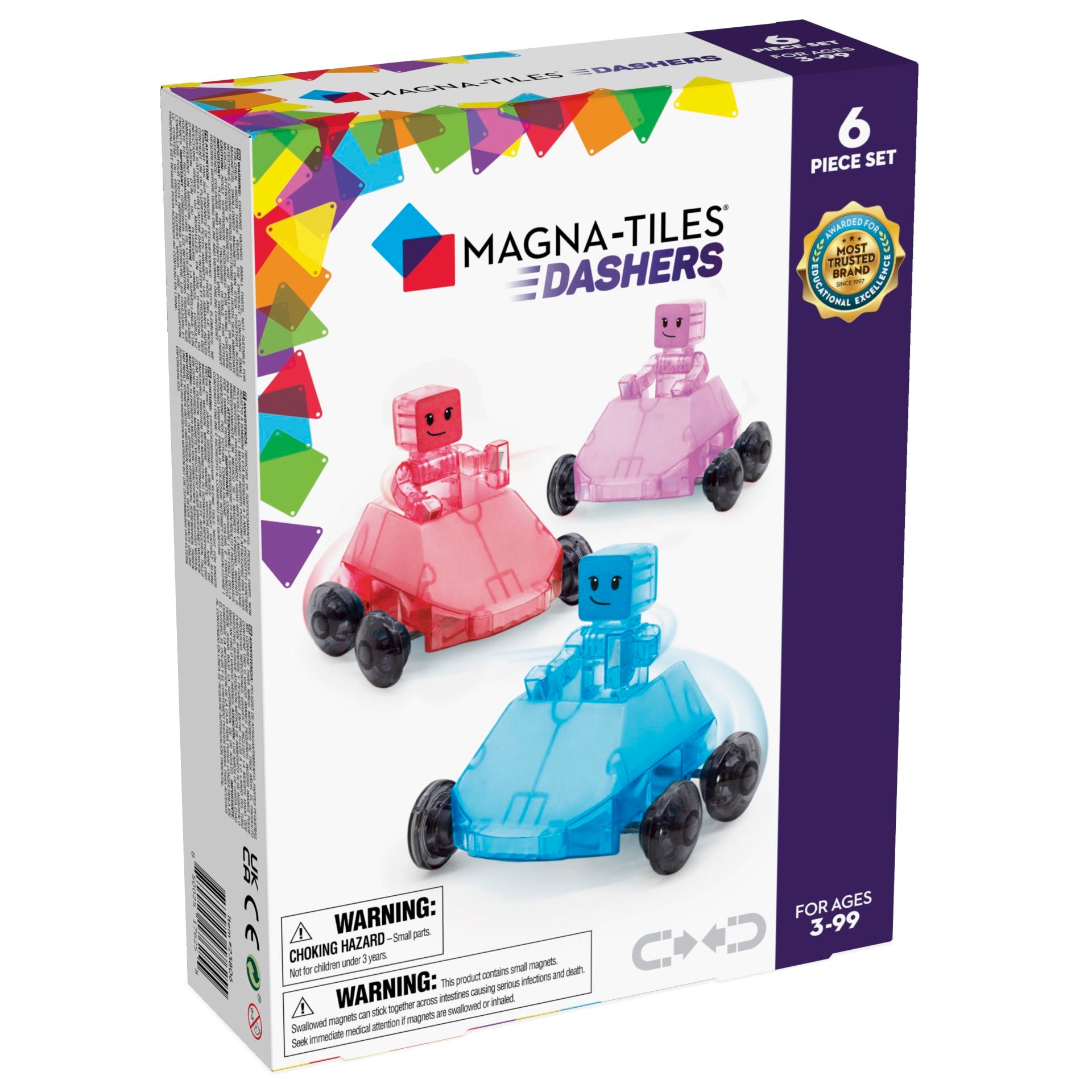 MAGNA-TILES Dashers Cars