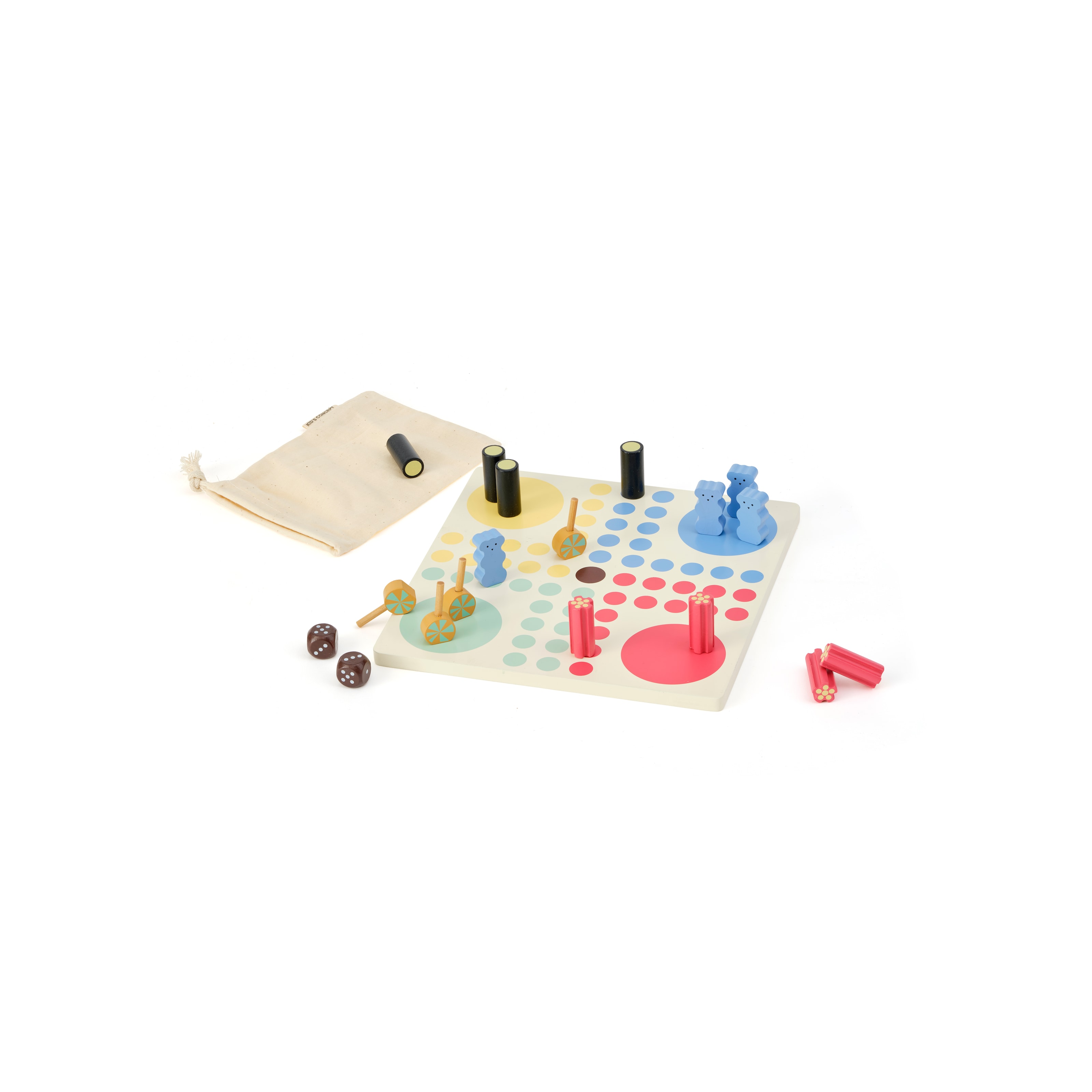 Brettspillet Ludo Swedish Candy