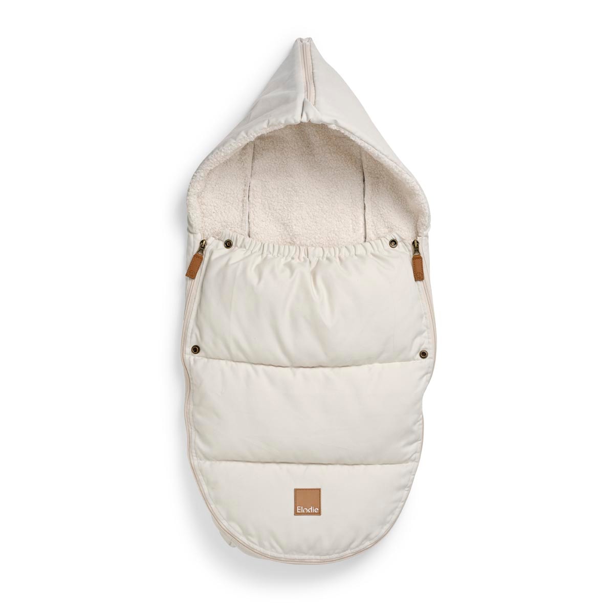 Autositz Fußsack Creamy White