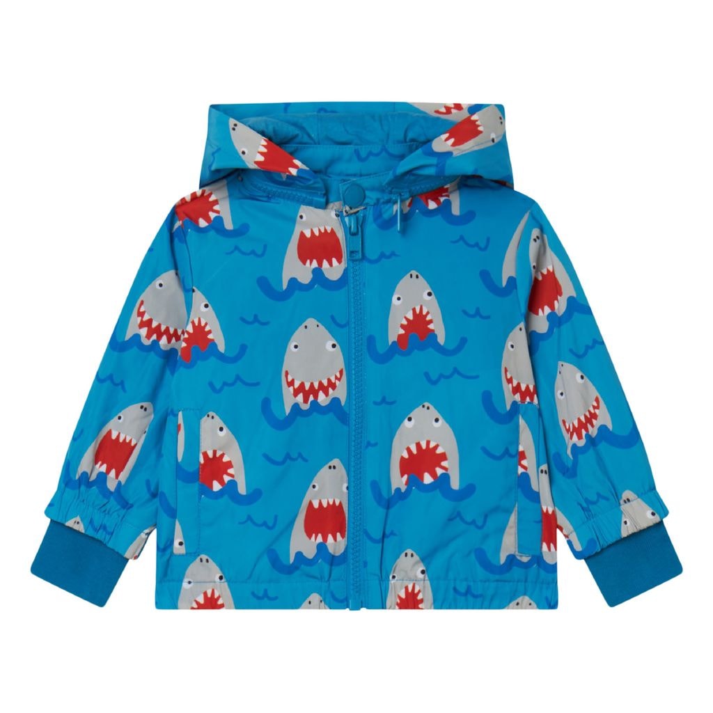 Printed Jacket Blue