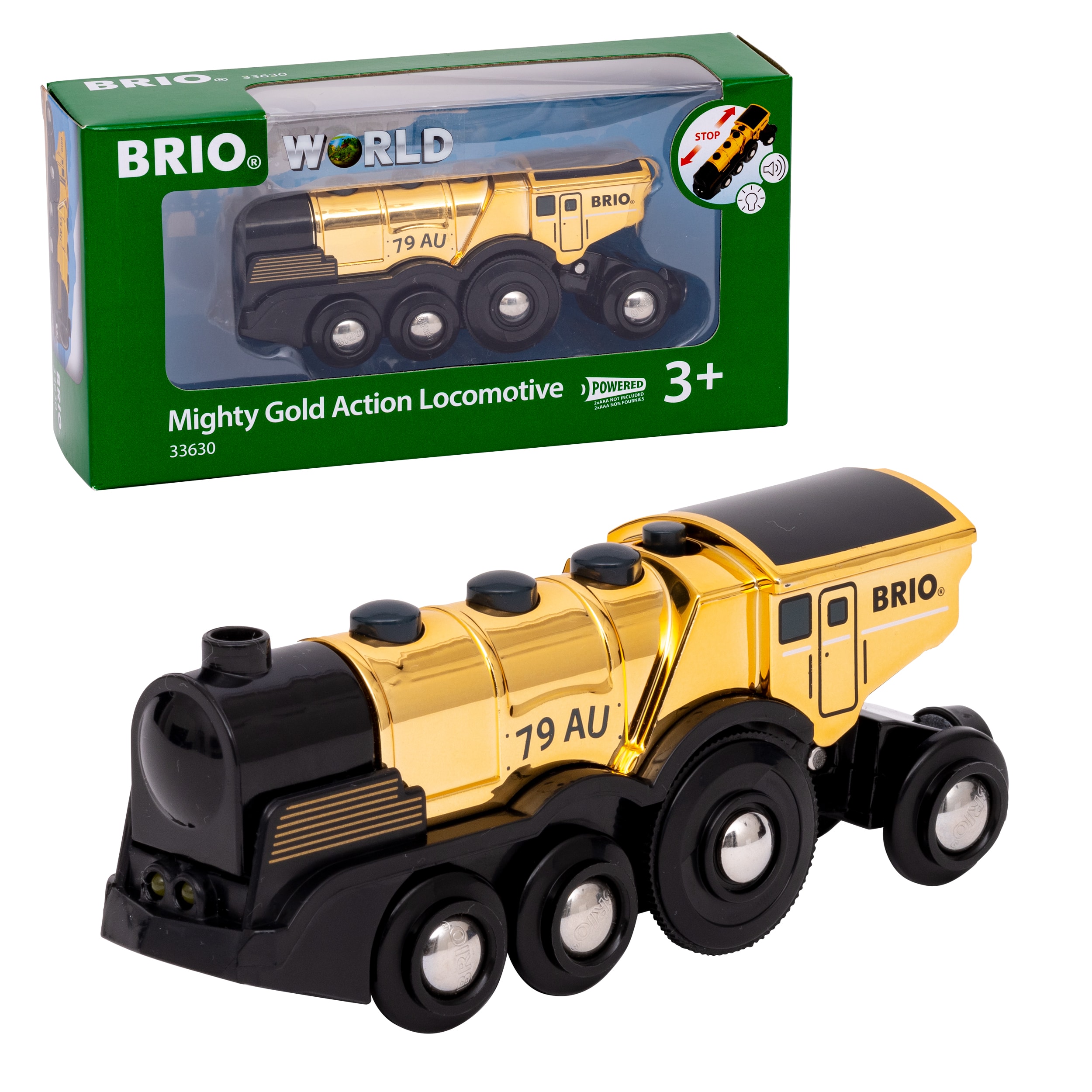 Mighty Gold Action Locomotive Multicolor 