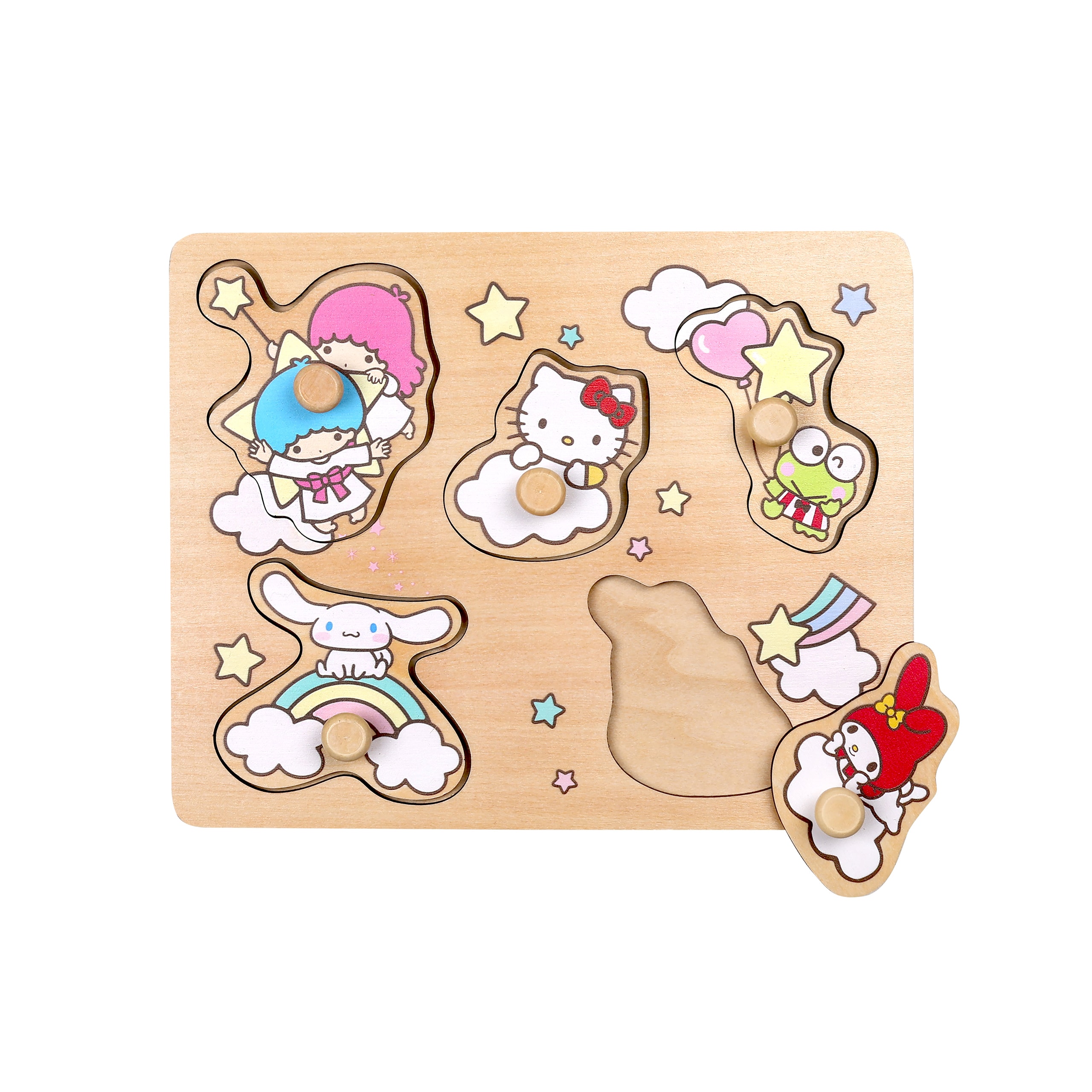 Hello Kitty Pussel Med Knoppar Multi 