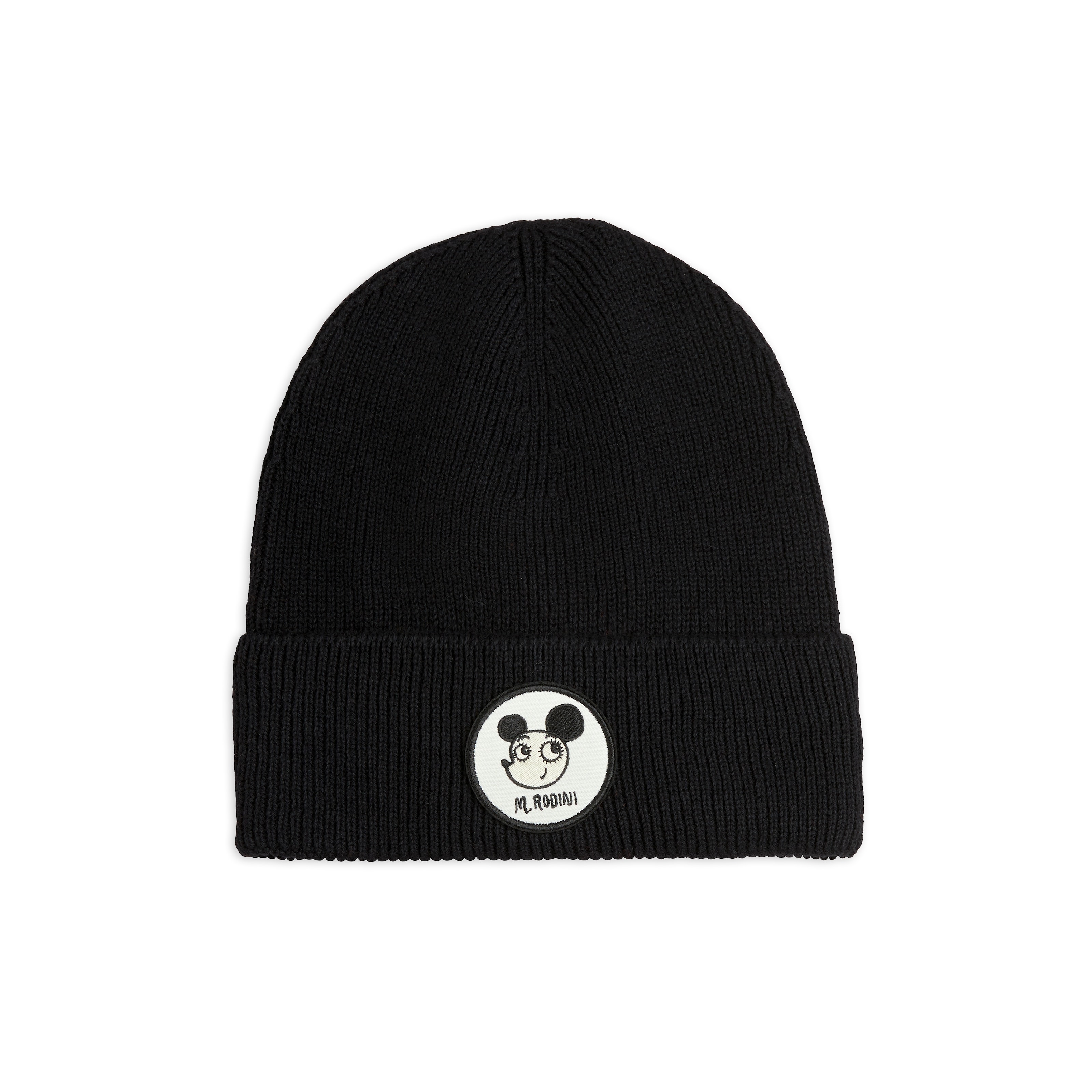 Ritzratz Patch Wool Blend Beanie Black