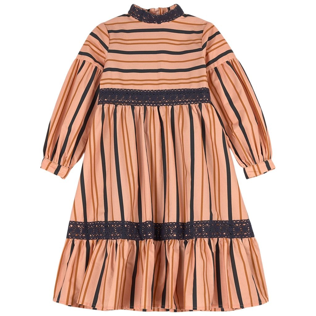Striped Dress Pink
