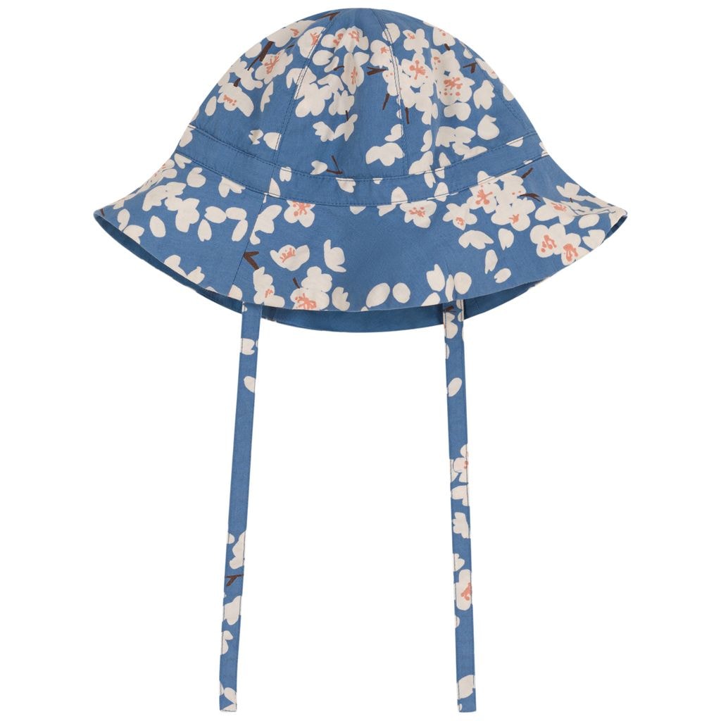 Floral Sun Hat Blue